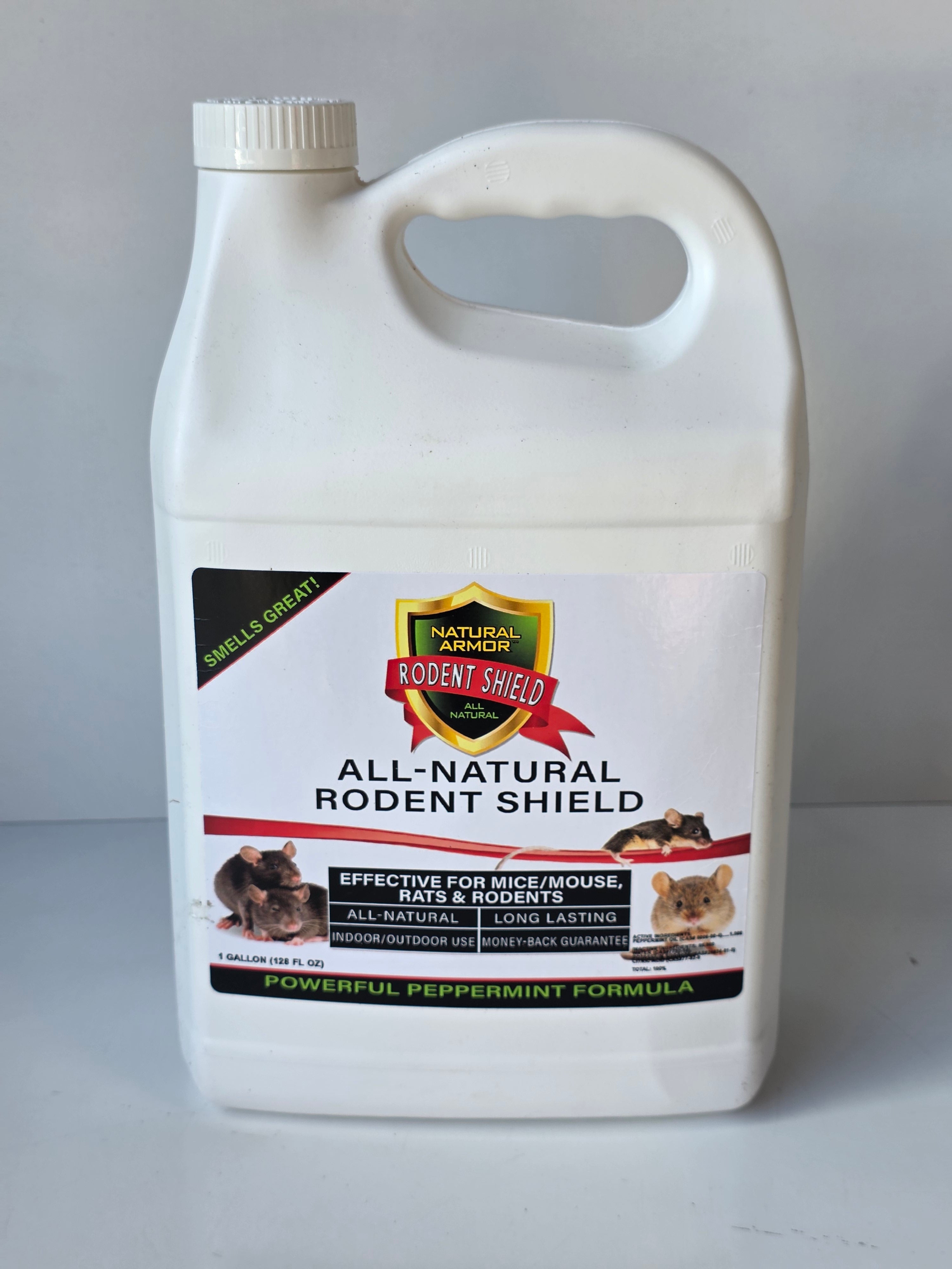 Natural Armor All-Natural Rodent Shield 1 Gallon Peppermint Indoor Outdoor Repellent