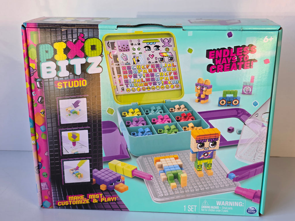 Spin Master Pixobitz Studio Craft Set Make Mist Customize & Play Water Fuse Bead Kit