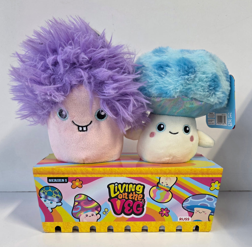 Living on the Veg Plush Toys Series 1 – Russ Collectibles – Set of 2 Plush Characters