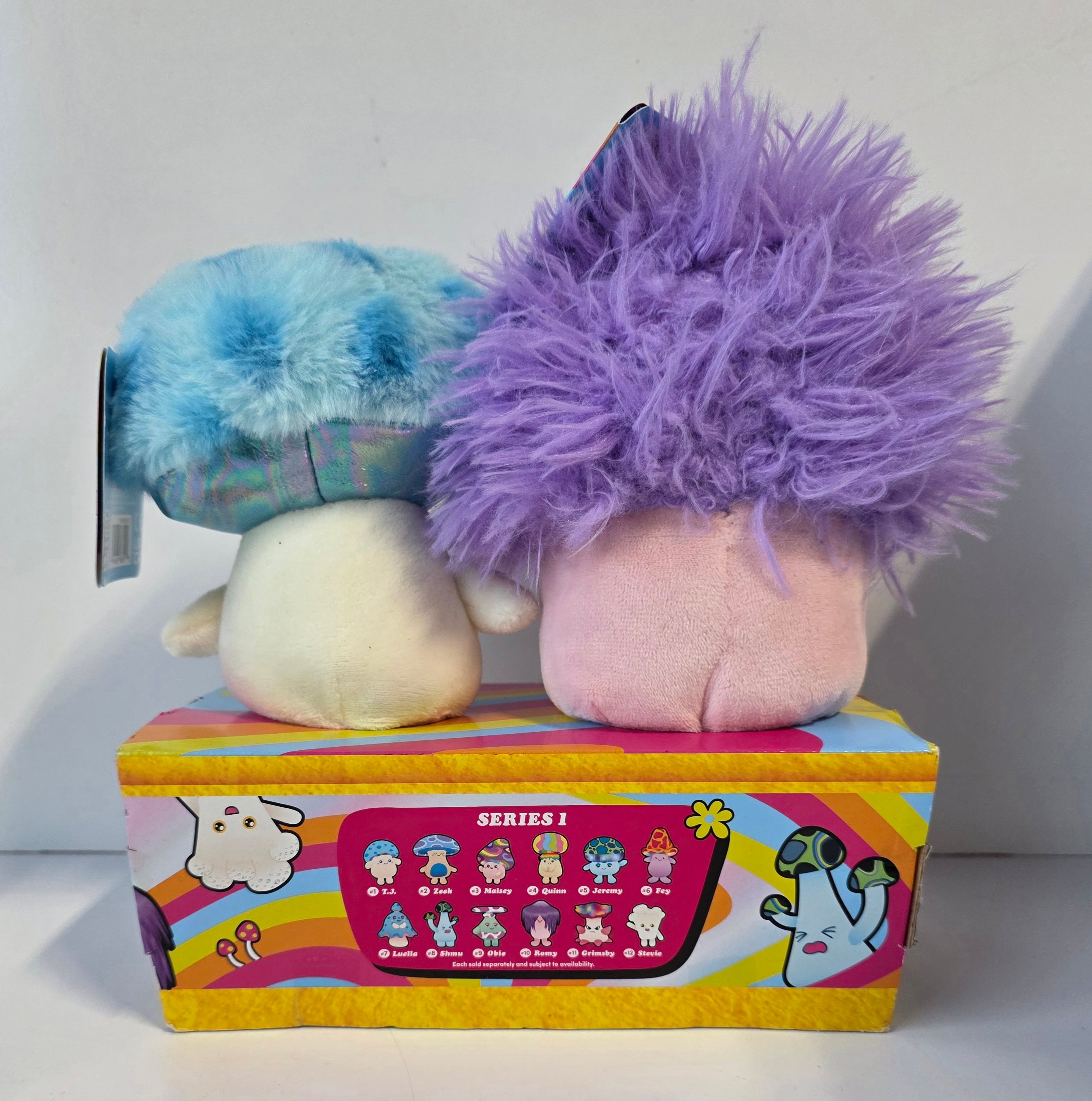 Living on the Veg Plush Toys Series 1 – Russ Collectibles – Set of 2 Plush Characters