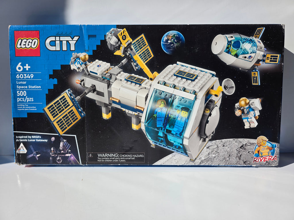 LEGO City: Lunar Space Station (Set 60349) – 500 Pieces – Inspired by NASA’s Artemis Lunar Gateway