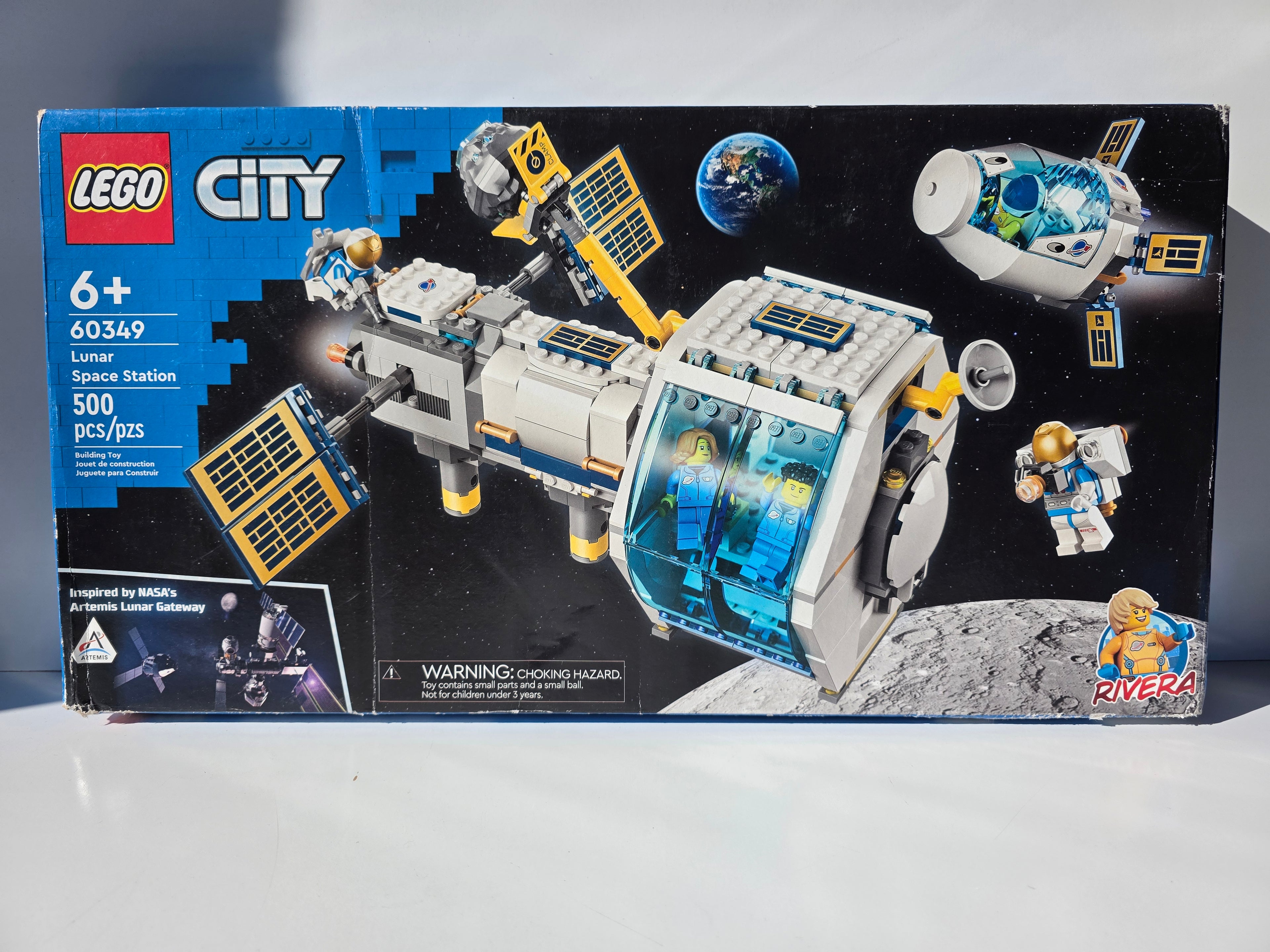 LEGO City: Lunar Space Station (Set 60349) – 500 Pieces – Inspired by NASA’s Artemis Lunar Gateway