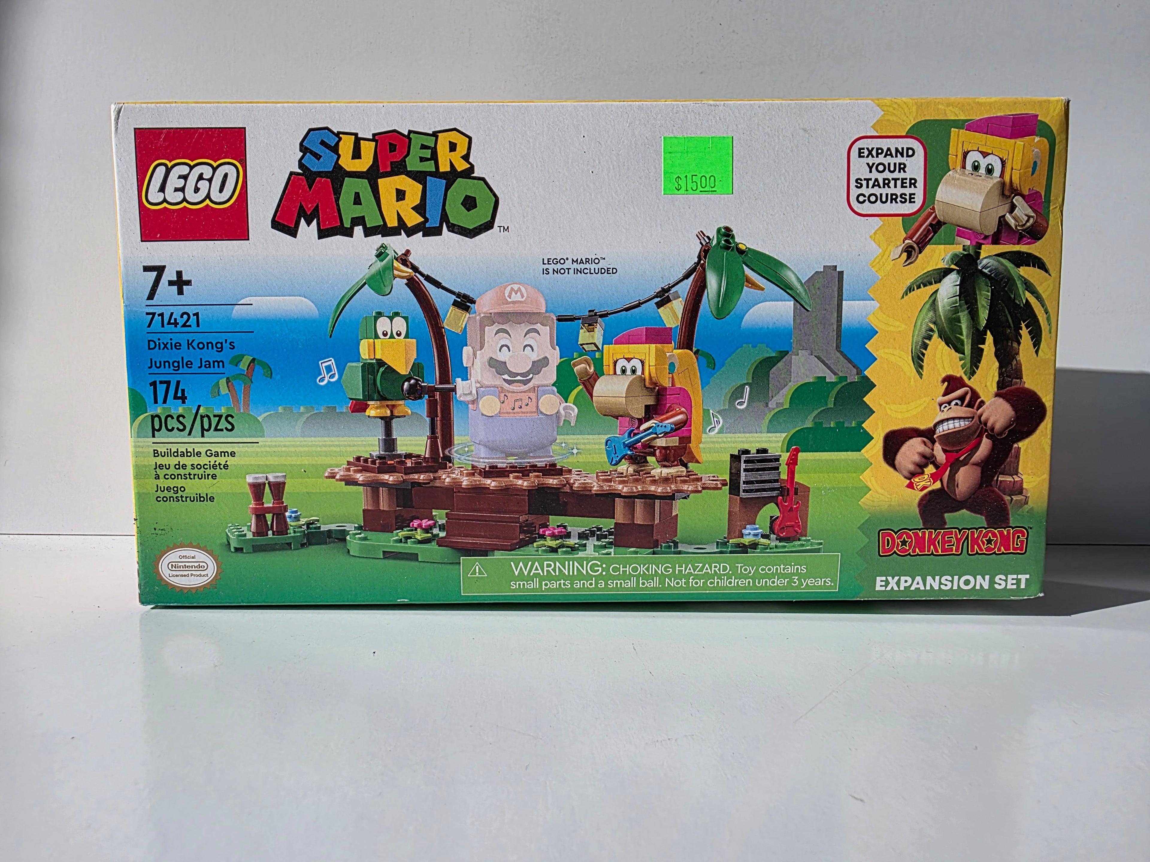 LEGO Super Mario: Dixie Kong’s Jungle Jam Expansion Set (71421) – 174 Pieces – Donkey Kong Series