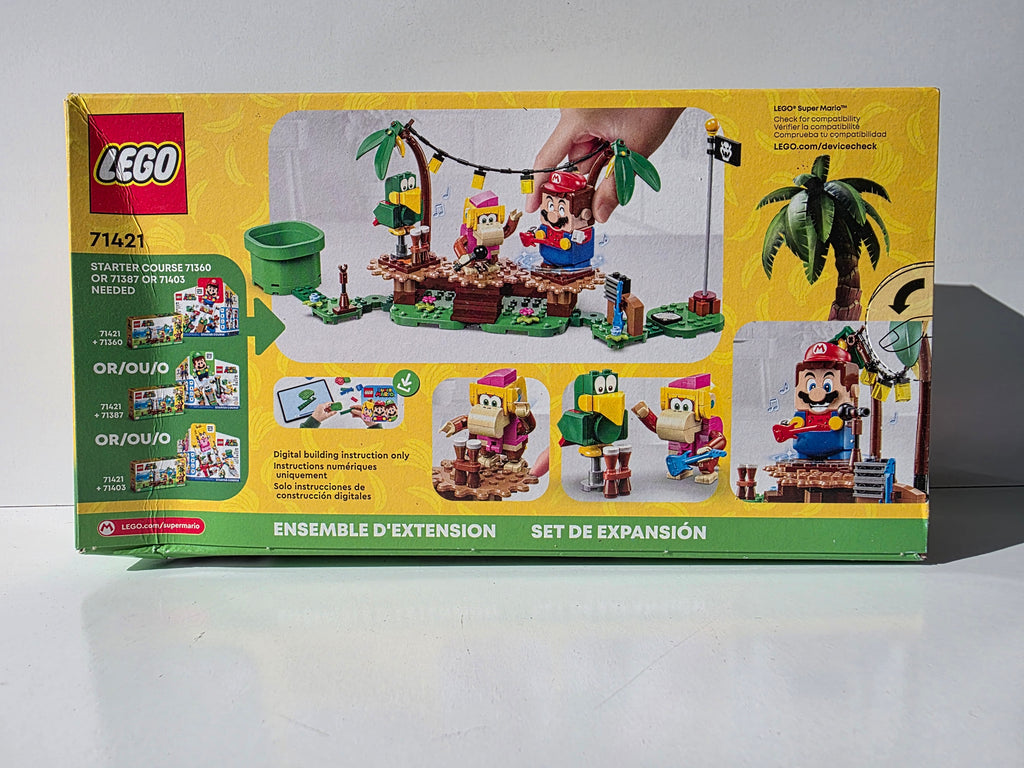 LEGO Super Mario: Dixie Kong’s Jungle Jam Expansion Set (71421) – 174 Pieces – Donkey Kong Series