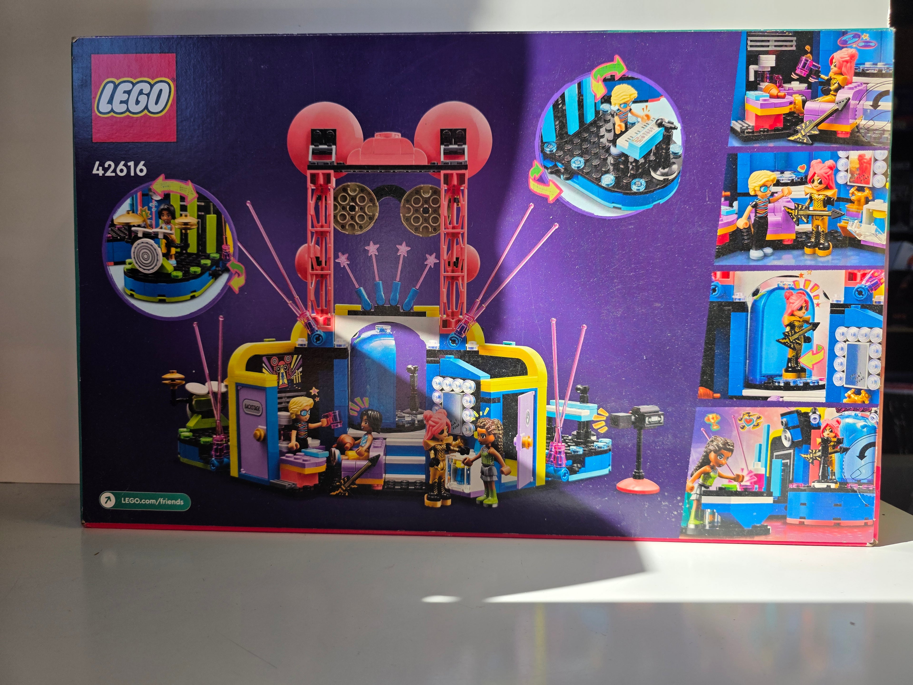 LEGO Friends: Heartlake City Music Talent Show (Set 42616) – 669 Pieces – Buildable Concert Stage with Lights & InstrumentsLEGO Friends: Heartlake City Music Talent Show (Set 42616) – 669 Pieces – Buildable Concert Stage with Lights & Instruments