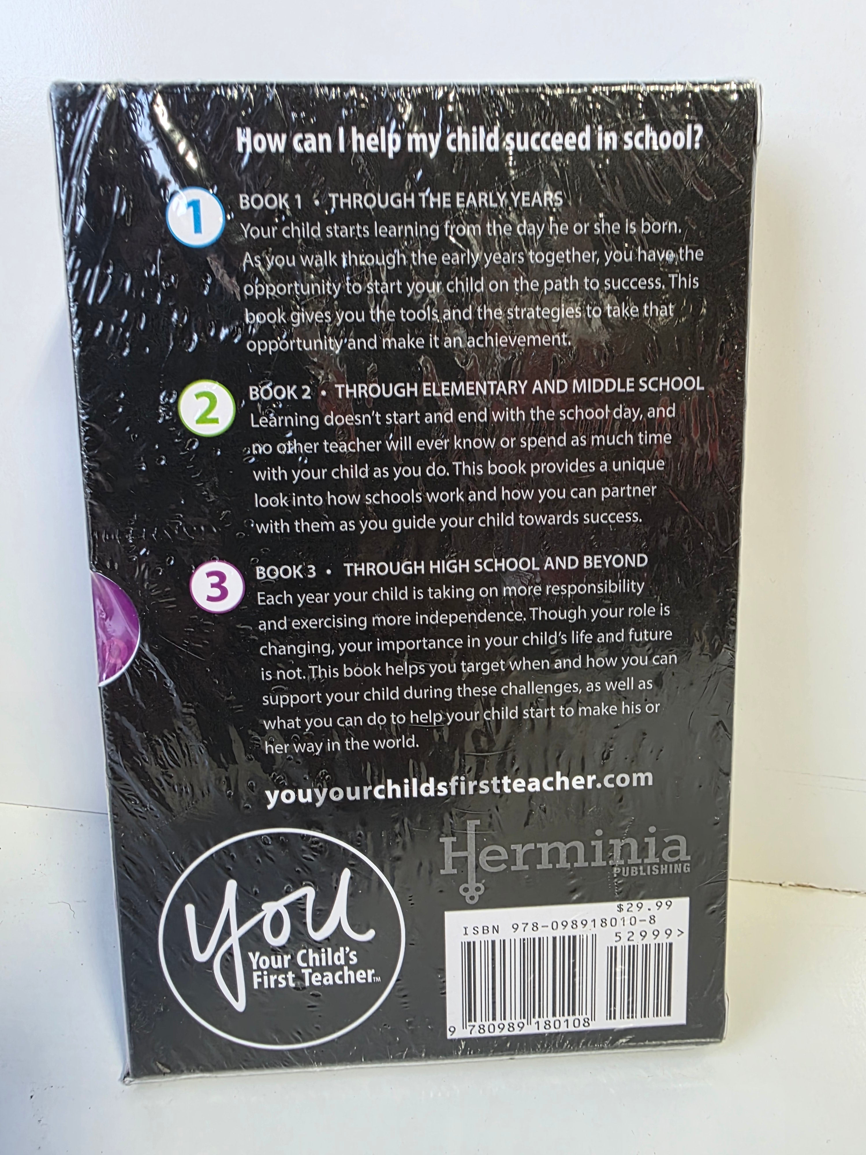 You Your Child’s First Teacher 3-Book Set By Sunny P. Chico Parenting Education Guide