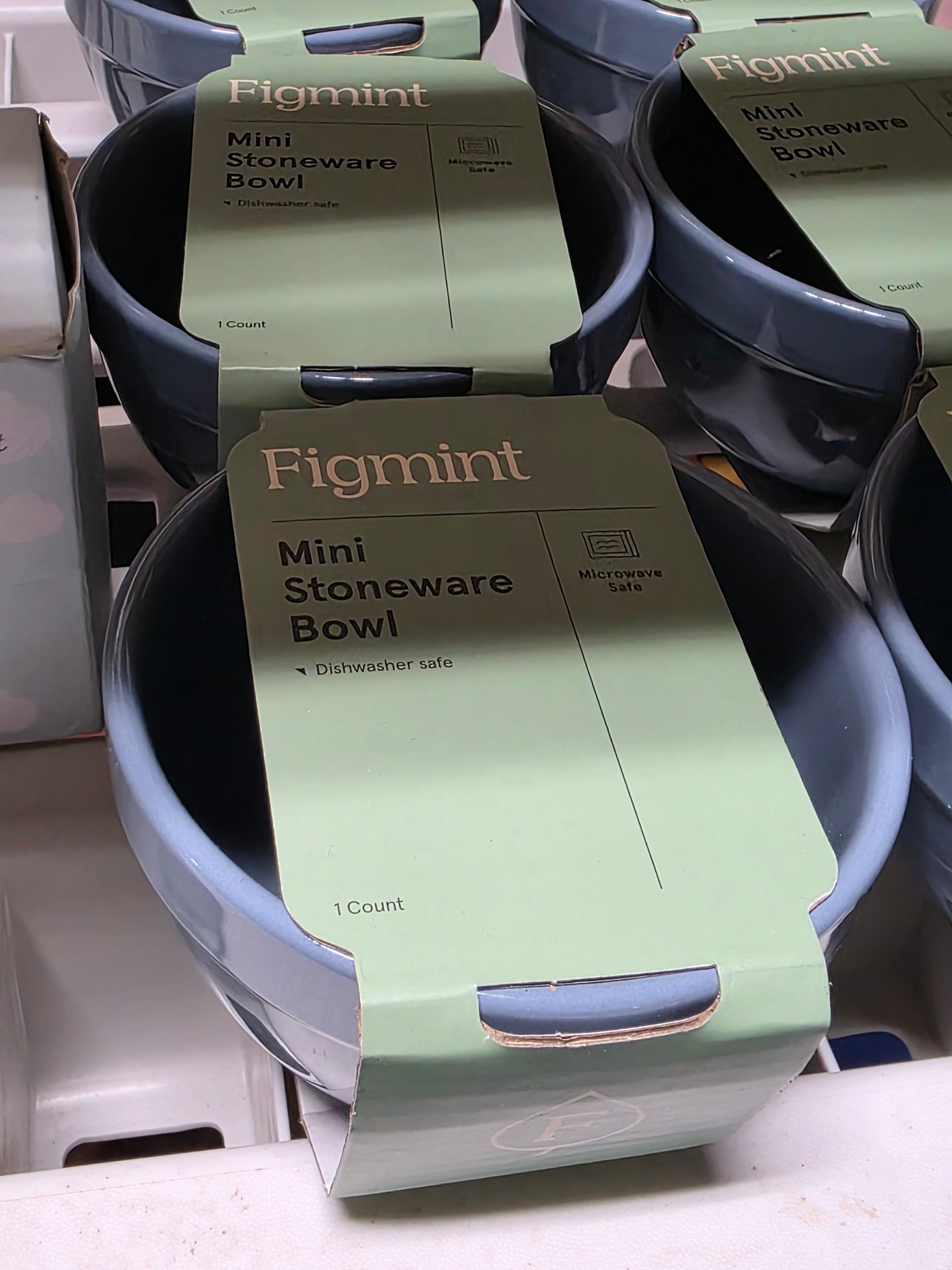 Figmint Mini Stoneware Bowl Dishwasher Safe Microwave Safe Kitchen Tableware