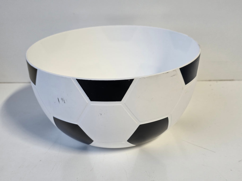 Soccer Ball Plastic Snack Bowl Food-Safe Sports Theme Party Serving Container
