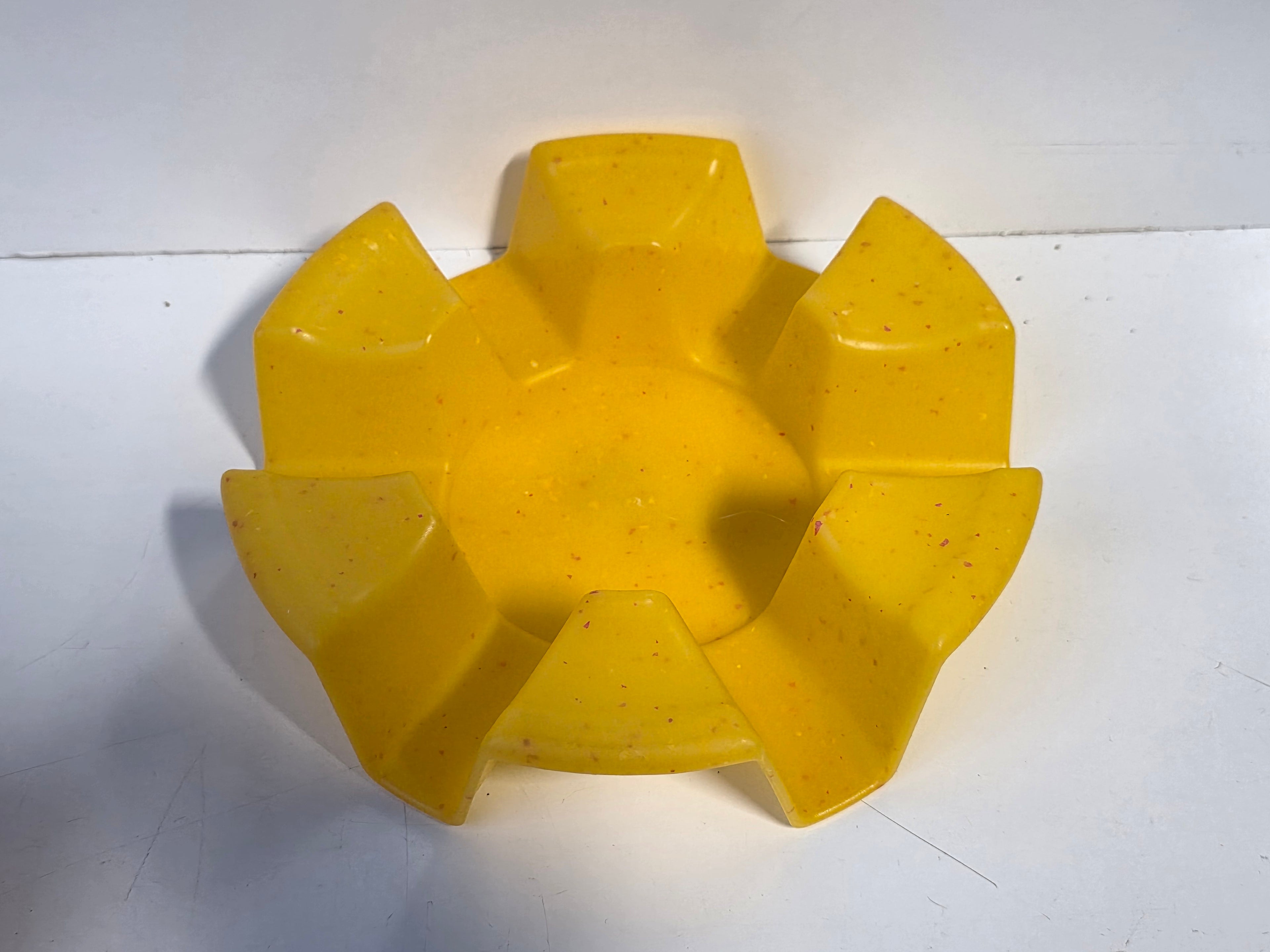 Made For Retail Yellow Plastic Novelty Taco Holder Food-Safe Kitchen Accessory