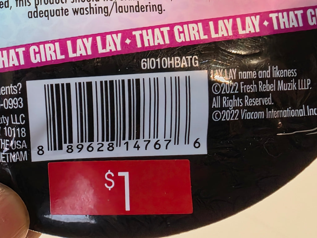 That Girl Lay Lay Slay All Day Berry Scented Bath Bomb Crumbles Star Dust Packet