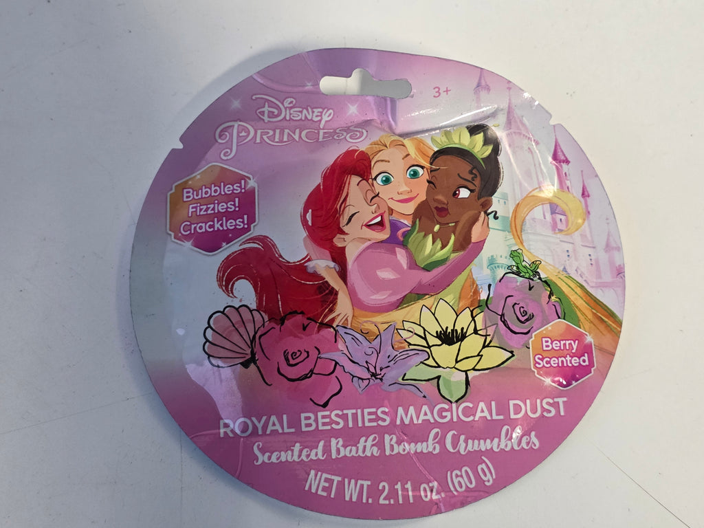 Disney Princess Royal Besties Magical Dust Berry Scented Bath Bomb Crumbles Packet