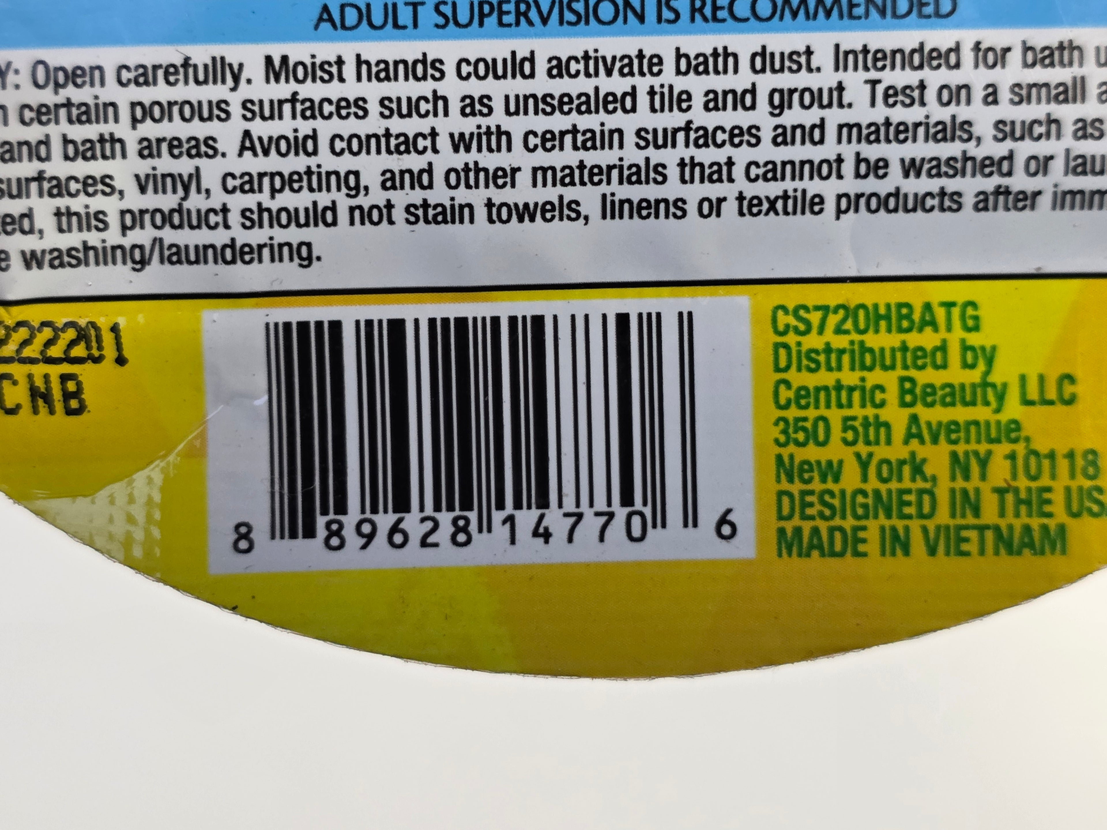 Crayola Bubbly Bath Dust Vivid Violet Grape Scented Fizzy Crackling Bath Crumbles