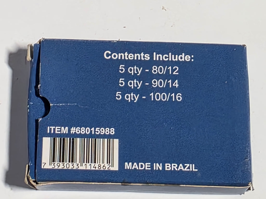 Making the Cut Universal Sewing Machine Needles 15 Count Multi Pack Assorted Sizes