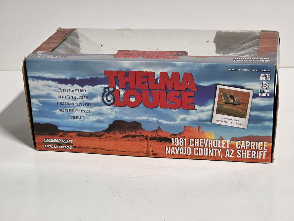 Greenlight Thelma and Louise 1981 Chevrolet Caprice Sheriff Diecast Collectible