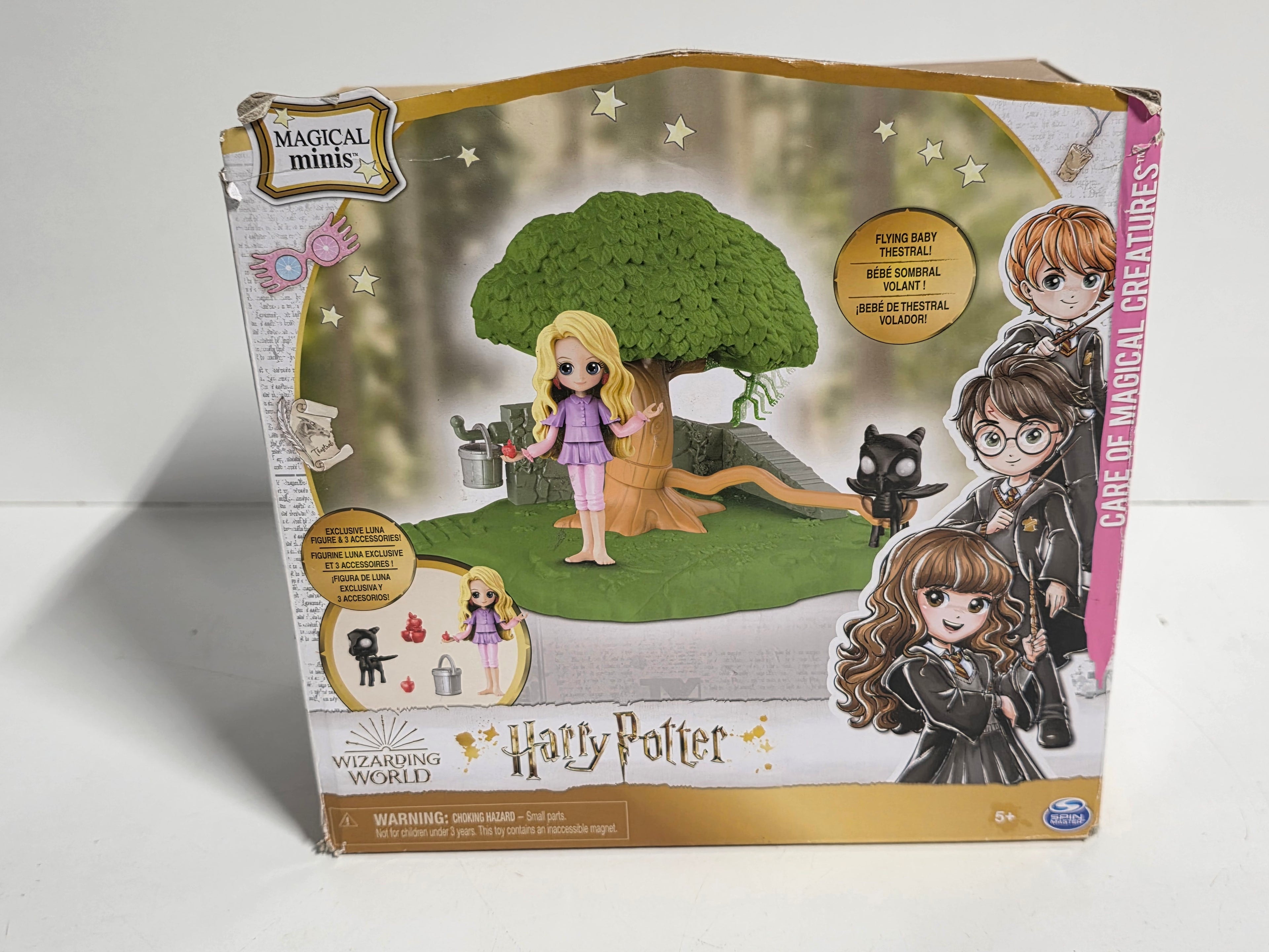 Harry Potter Magical Minis Care of Magical Creatures Luna Lovegood Playset Toy