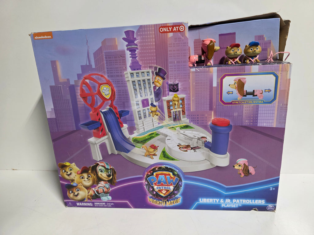 PAW Patrol Mighty Movie Liberty and Junior Patrollers Playset Target Exclusive