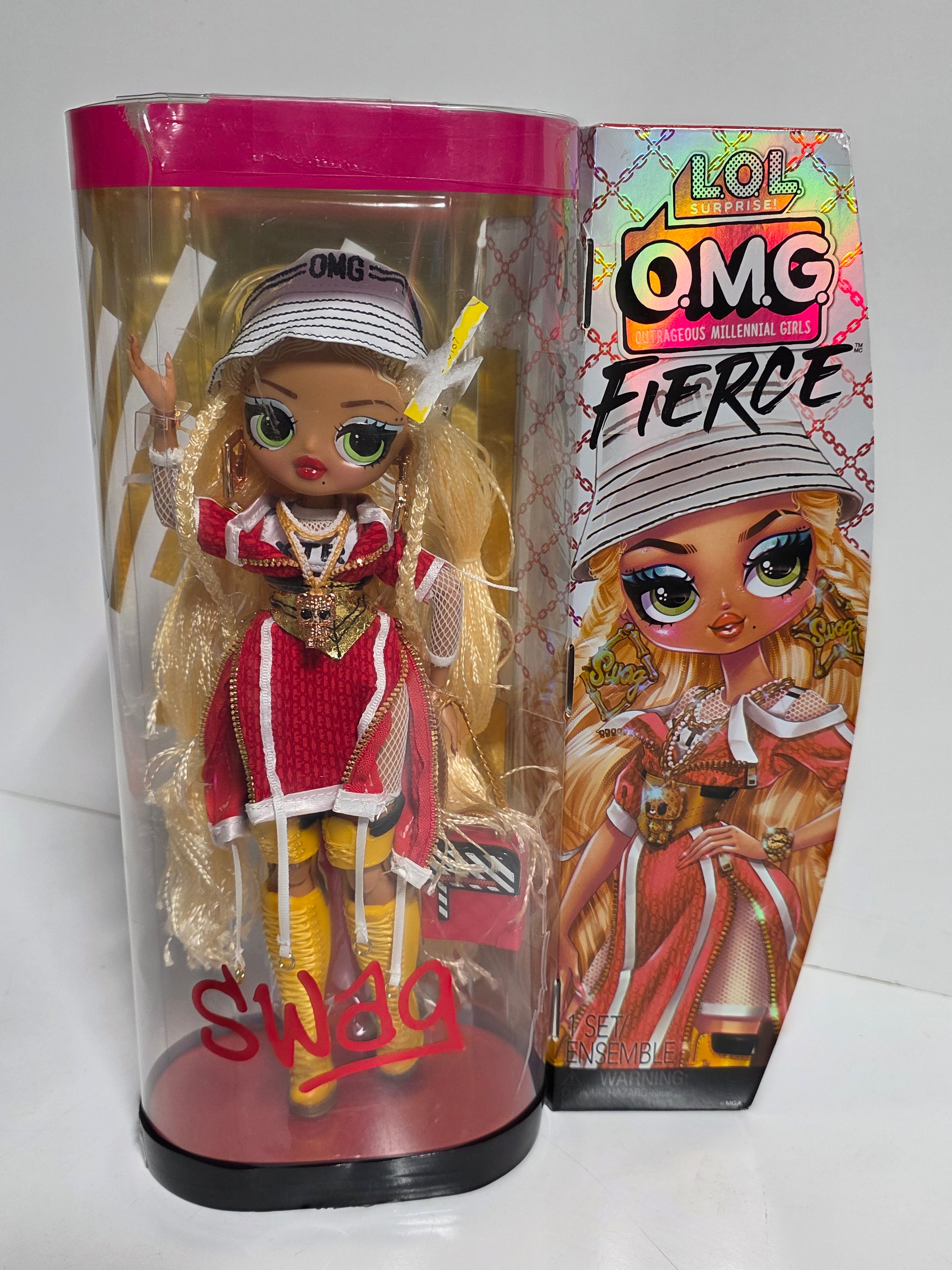 LOL Surprise OMG Fierce Swag Fashion Doll MGA Collectible Display Figure Set