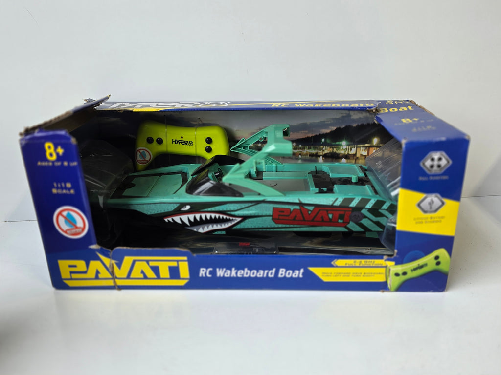 Pavati RC Wakeboard Boat Remote Control Toy 1:18 Scale Collector Display New