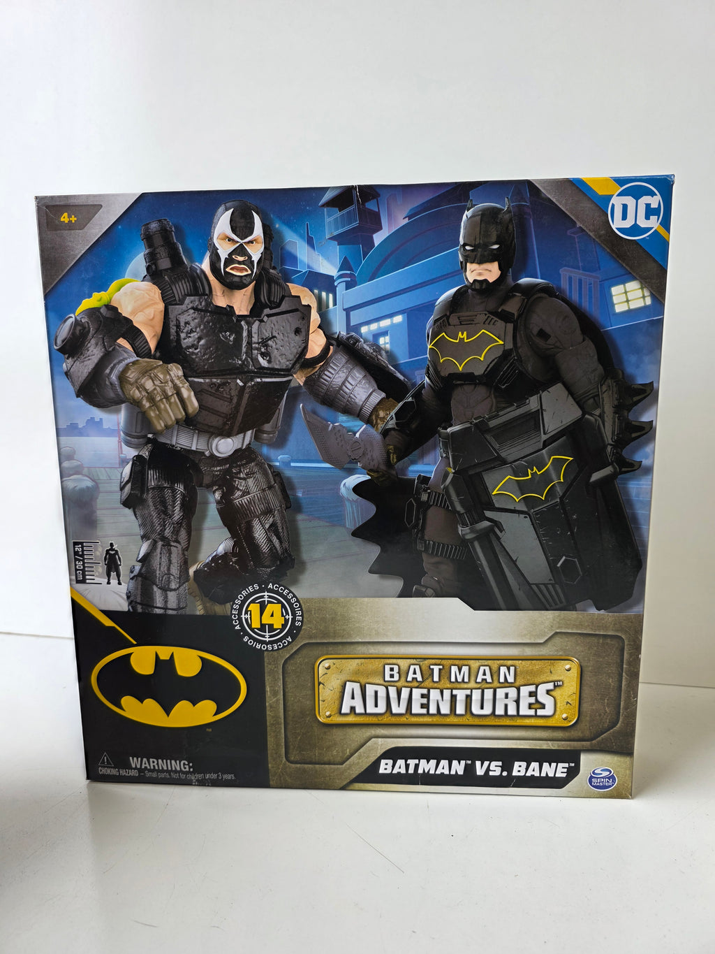 Spin Master DC Batman Adventures Batman vs. Bane 12-Inch Action Figure Battle Set