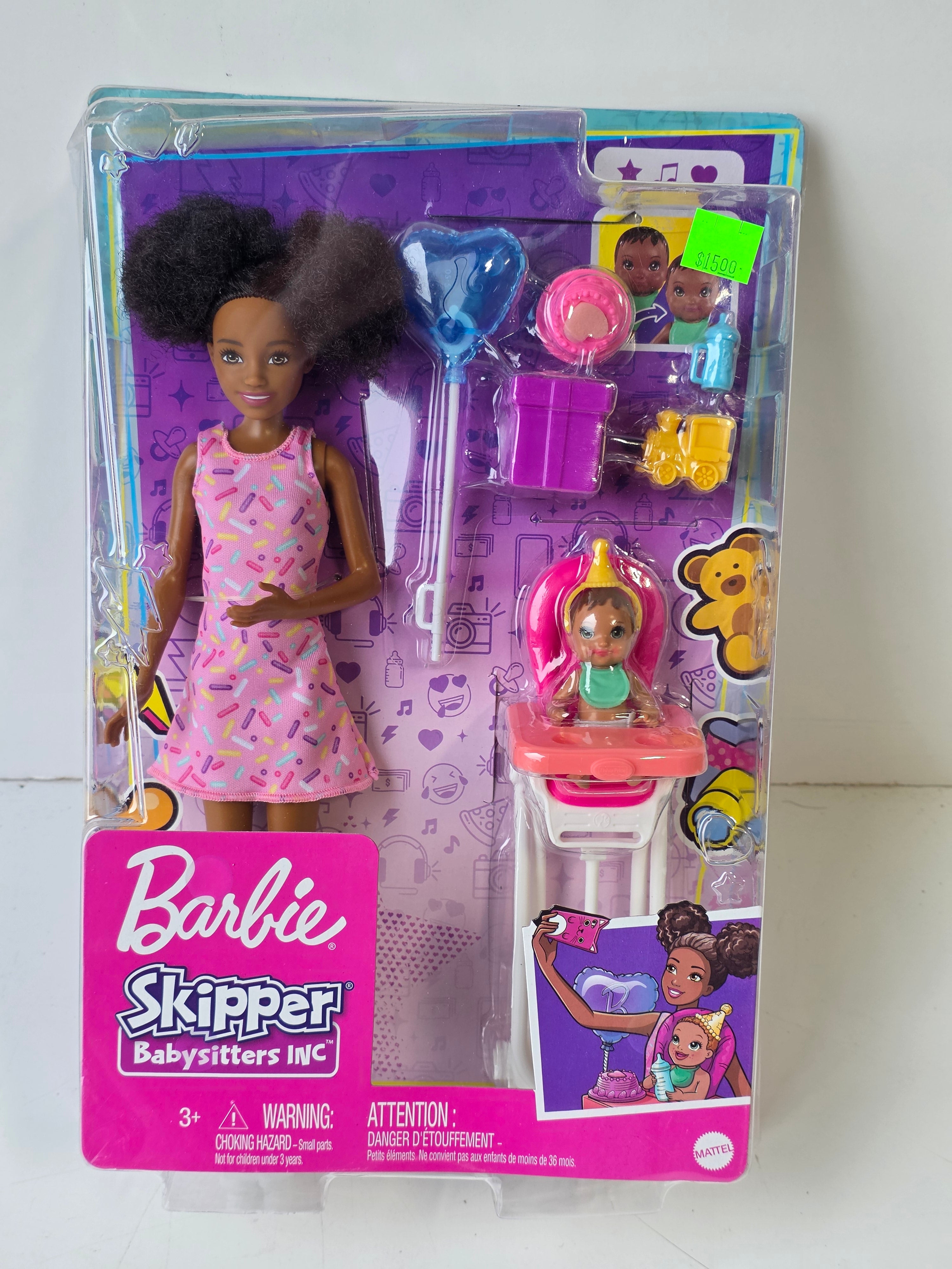 Mattel Barbie Chelsea Doll with Pet Bear and Accessories HGT11