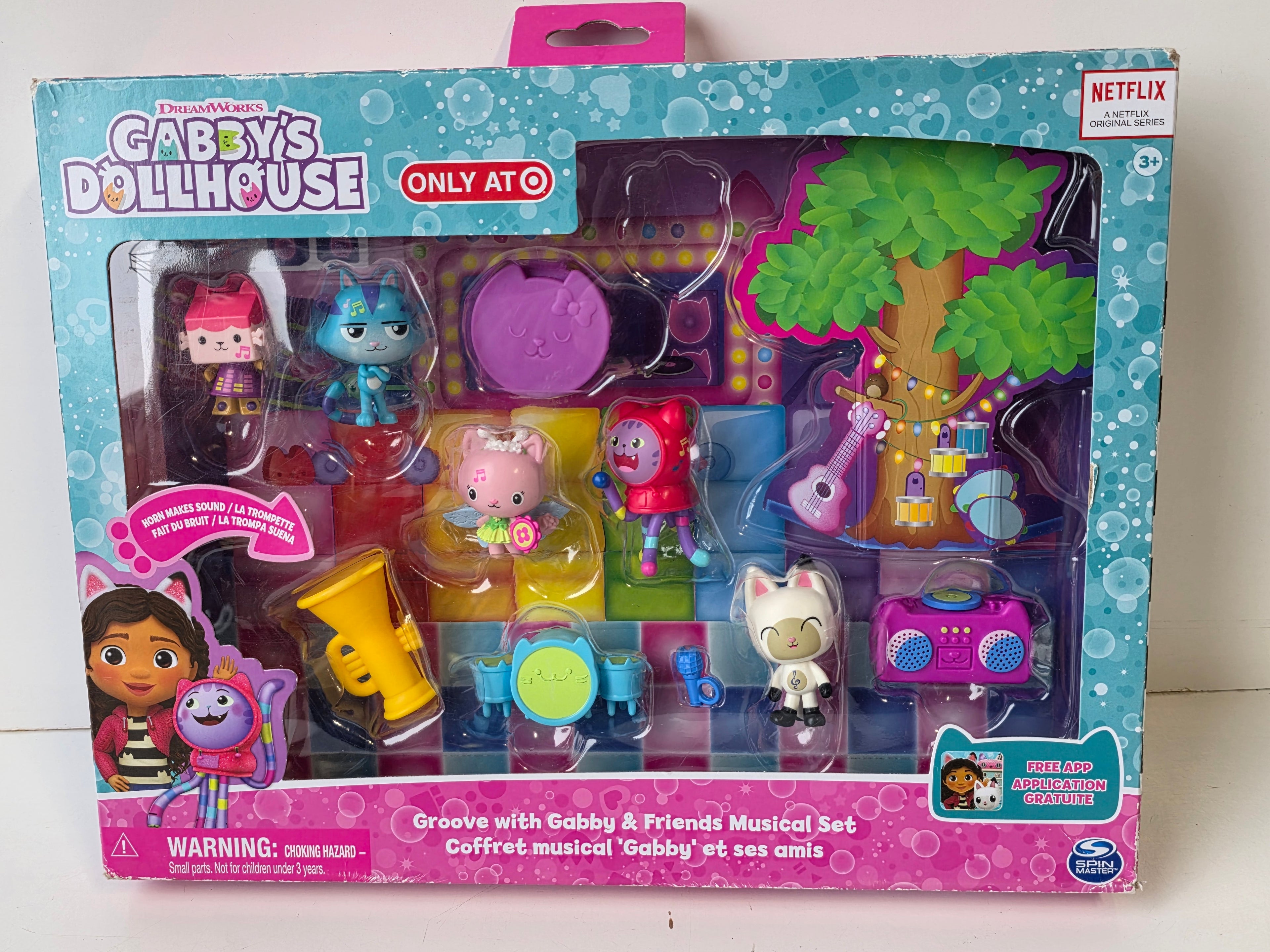 Gabby's Dollhouse Collectible Groove Musical Playset Figures Exclusive Target Set