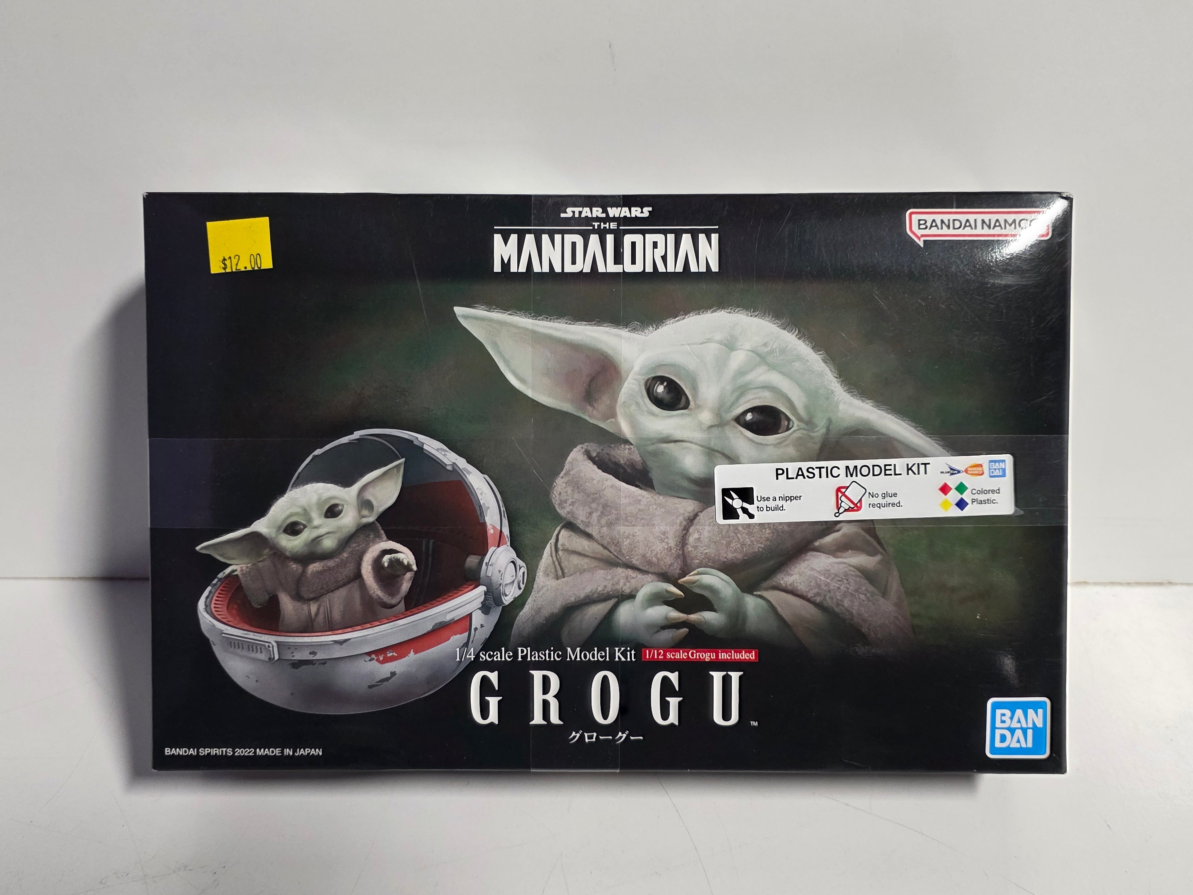 Bandai Star Wars Mandalorian Grogu Plastic Model Kit Collectible Figure New