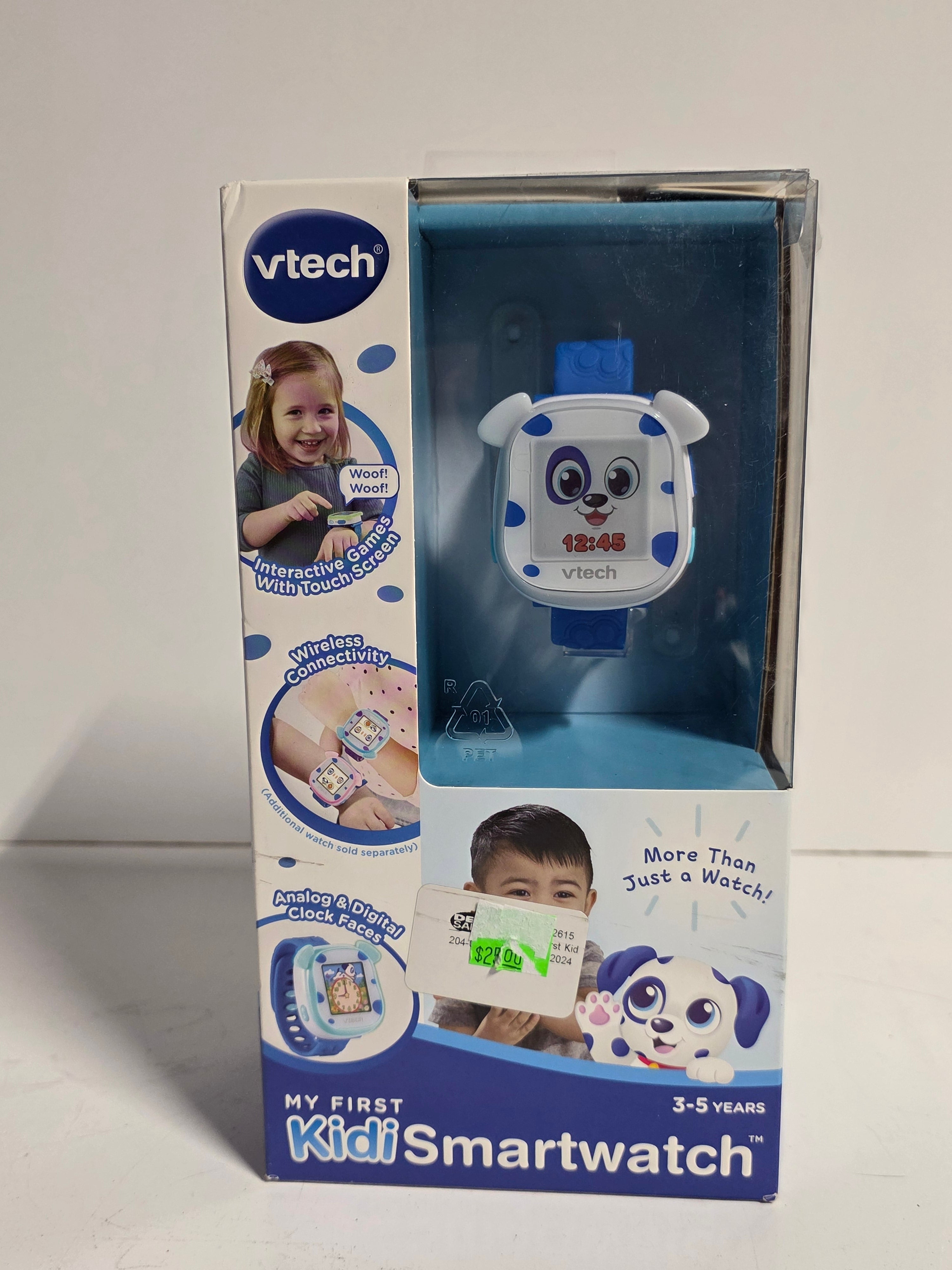 VTech My First Kidi Smartwatch Interactive Learning Puppy-Themed Kids Watch New