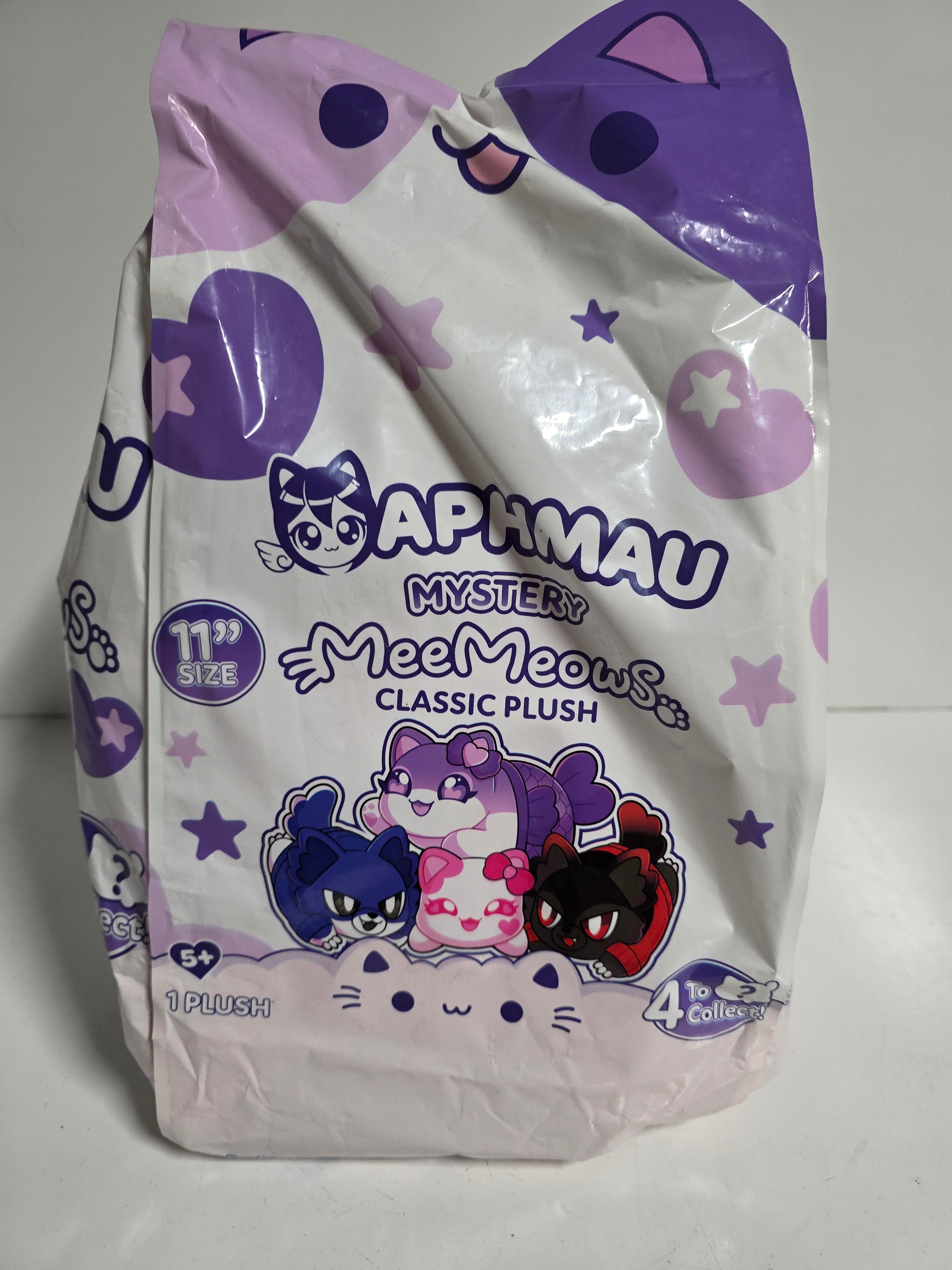Aphmau Mystery MeeMeows Classic Plush 11 Inch Collectible Surprise Toy Bag