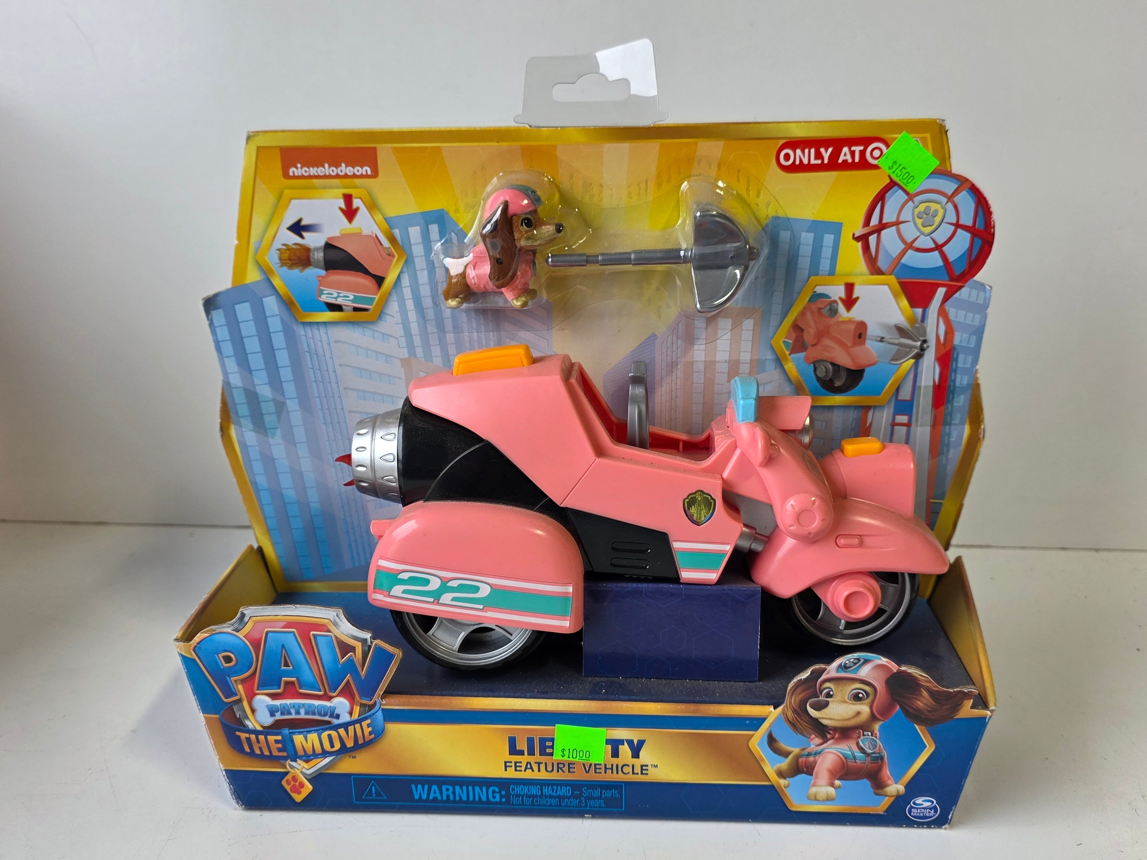 Nickelodeon Paw Patrol Liberty Feature Vehicle Collectible Toy From The Movie Set