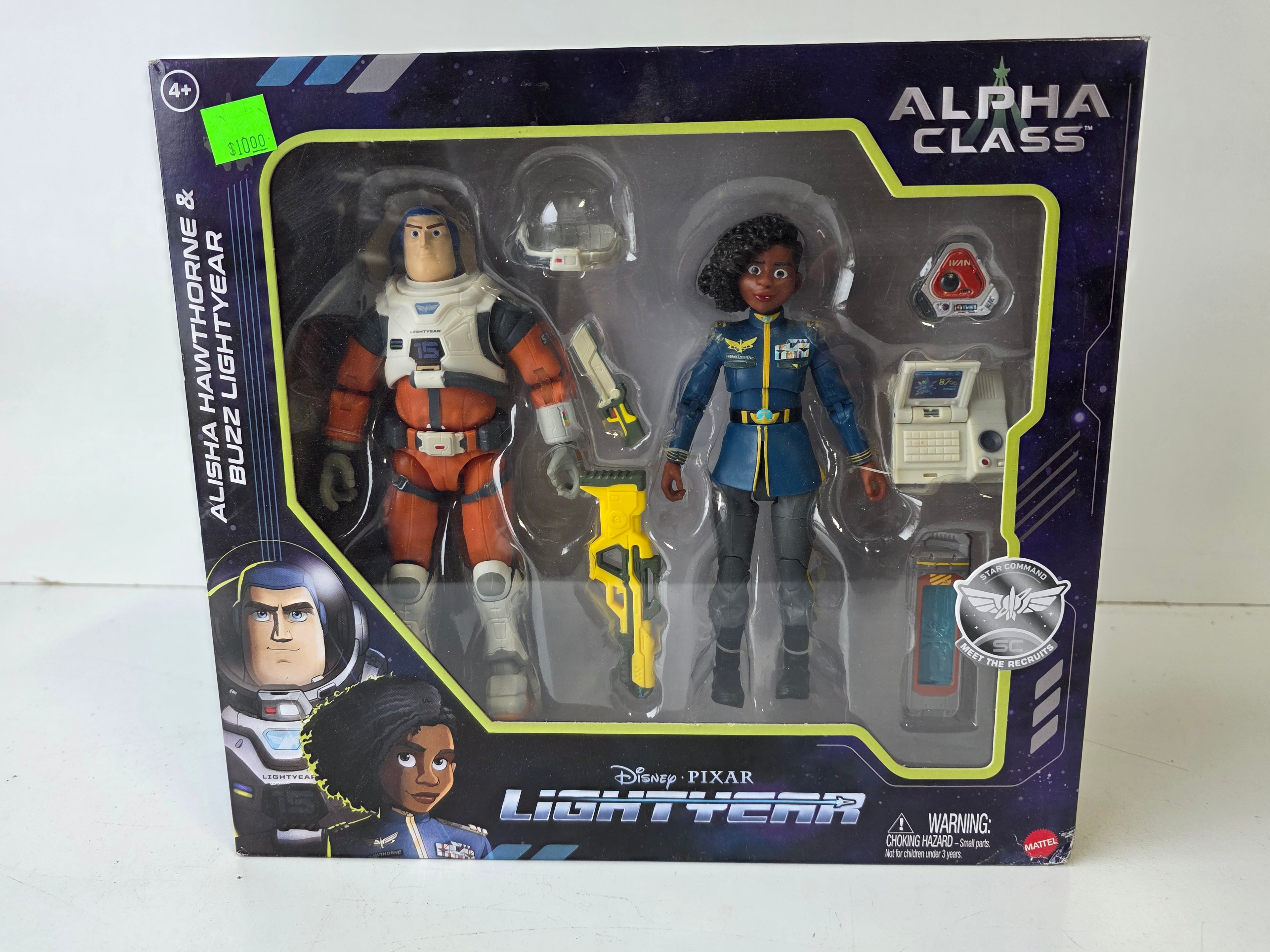 Disney Pixar Lightyear Alpha Class Buzz Lightyear Alisha Hawthorne Figure Set