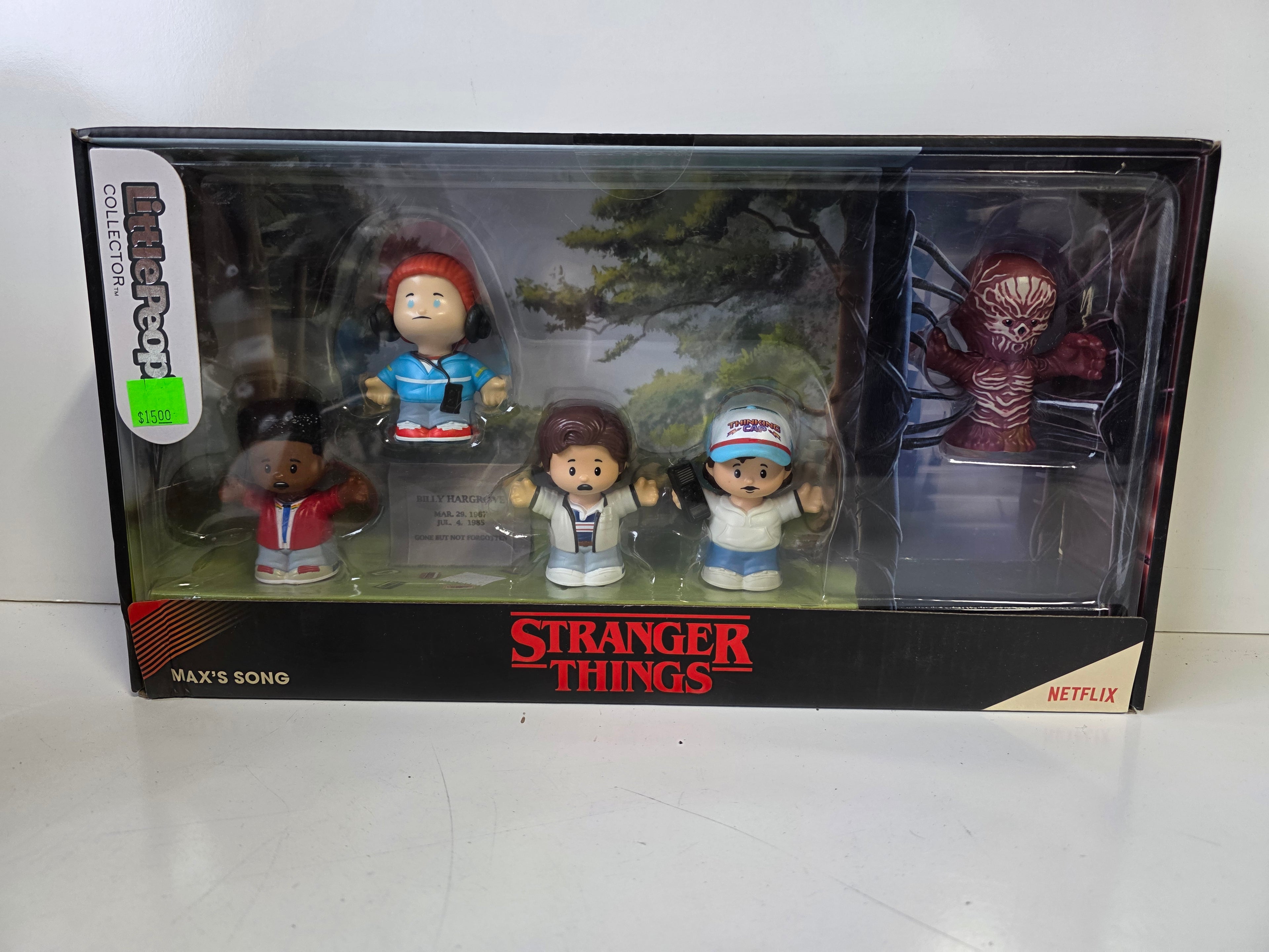 Stranger Things Little People Collector Maxs Song Scene Figure Set Netflix Edition