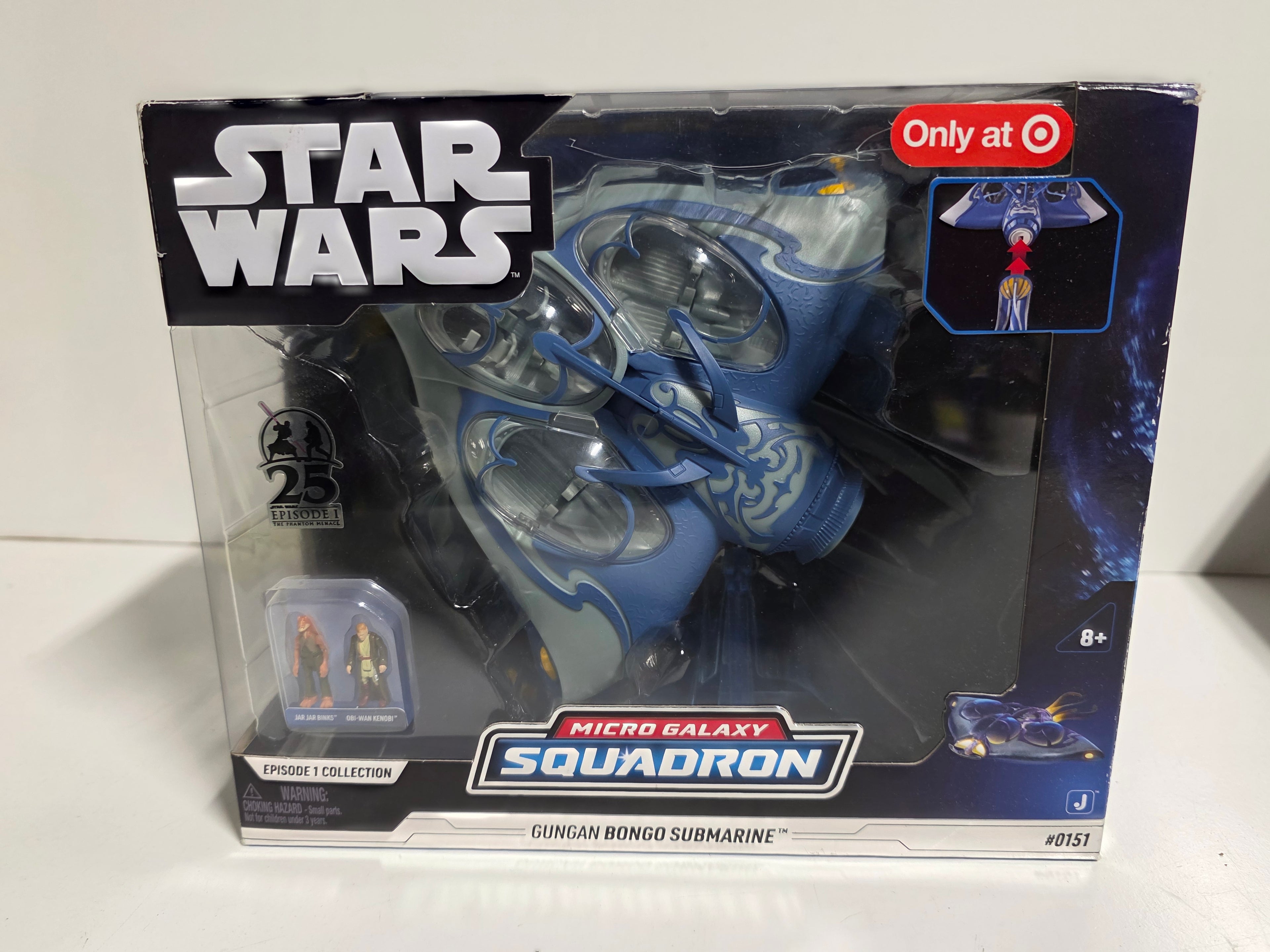 Star Wars Micro Galaxy Squadron Gungan Bongo Submarine Episode I Exclusive Collectible