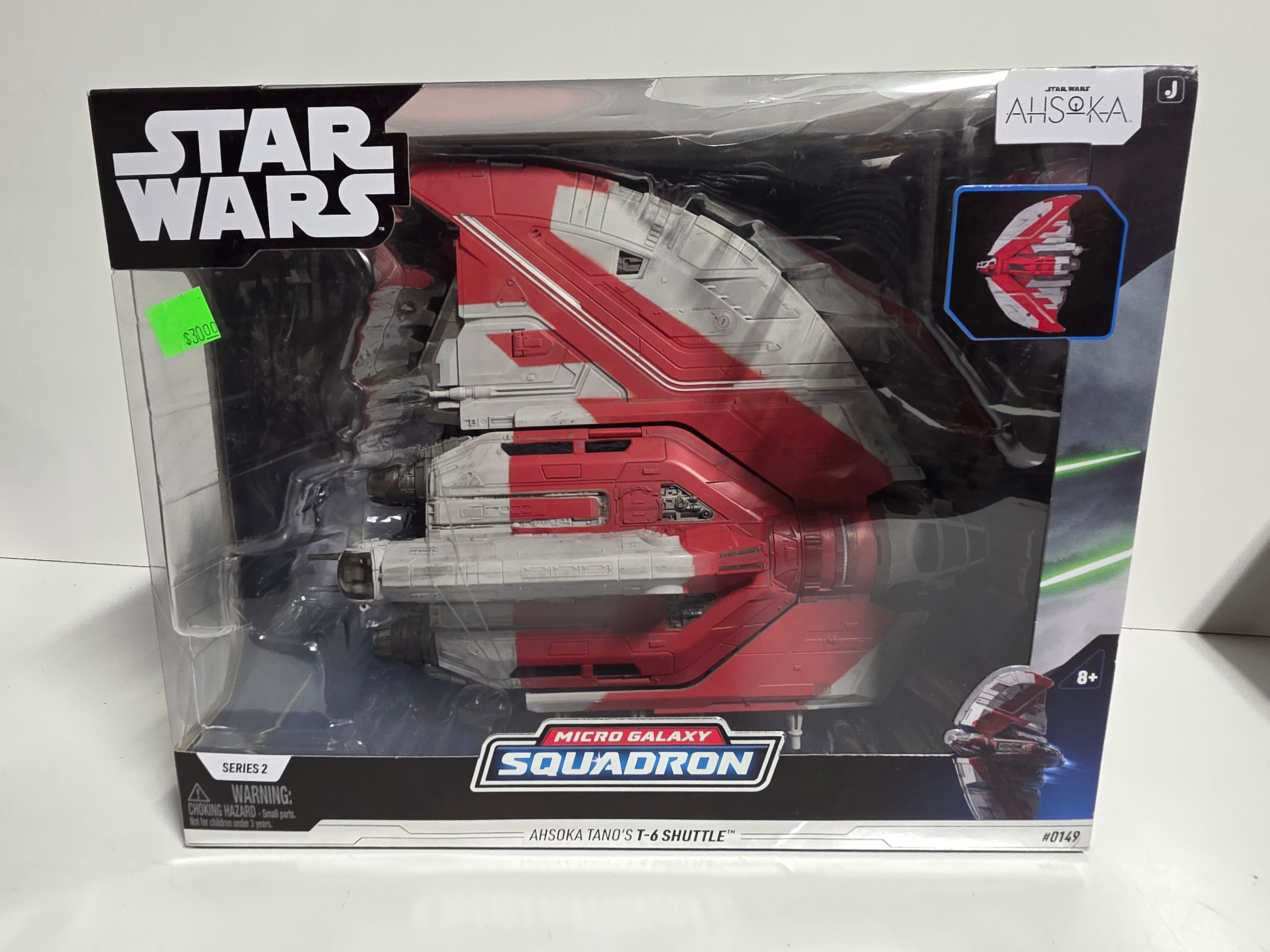 Star Wars Micro Galaxy Squadron Ahsoka Tano T6 Shuttle Series 2 Collector Vehicle Set