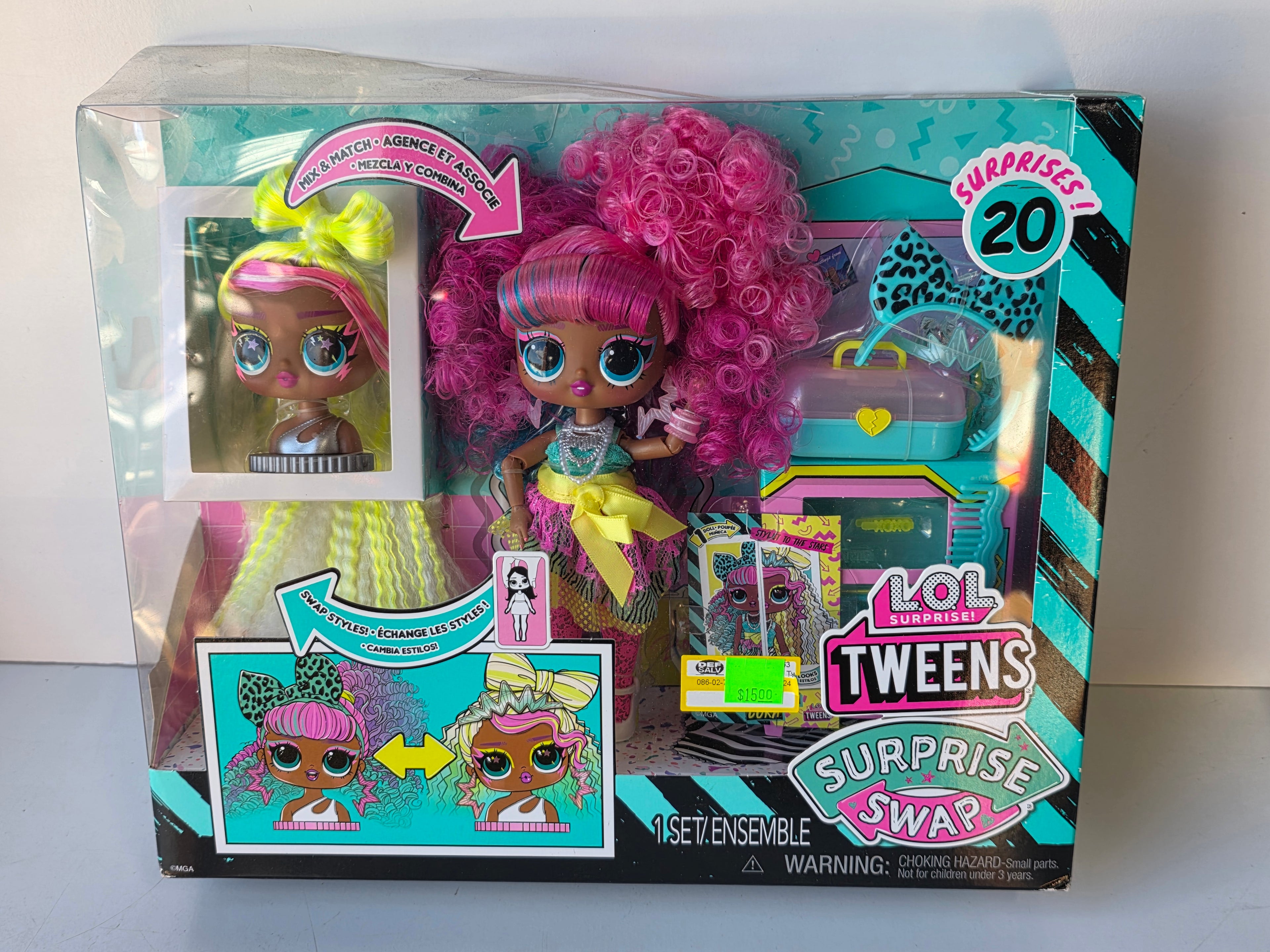 LOL Surprise Tweens Surprise Swap Collectible Doll Set With Mix And Match Accessories