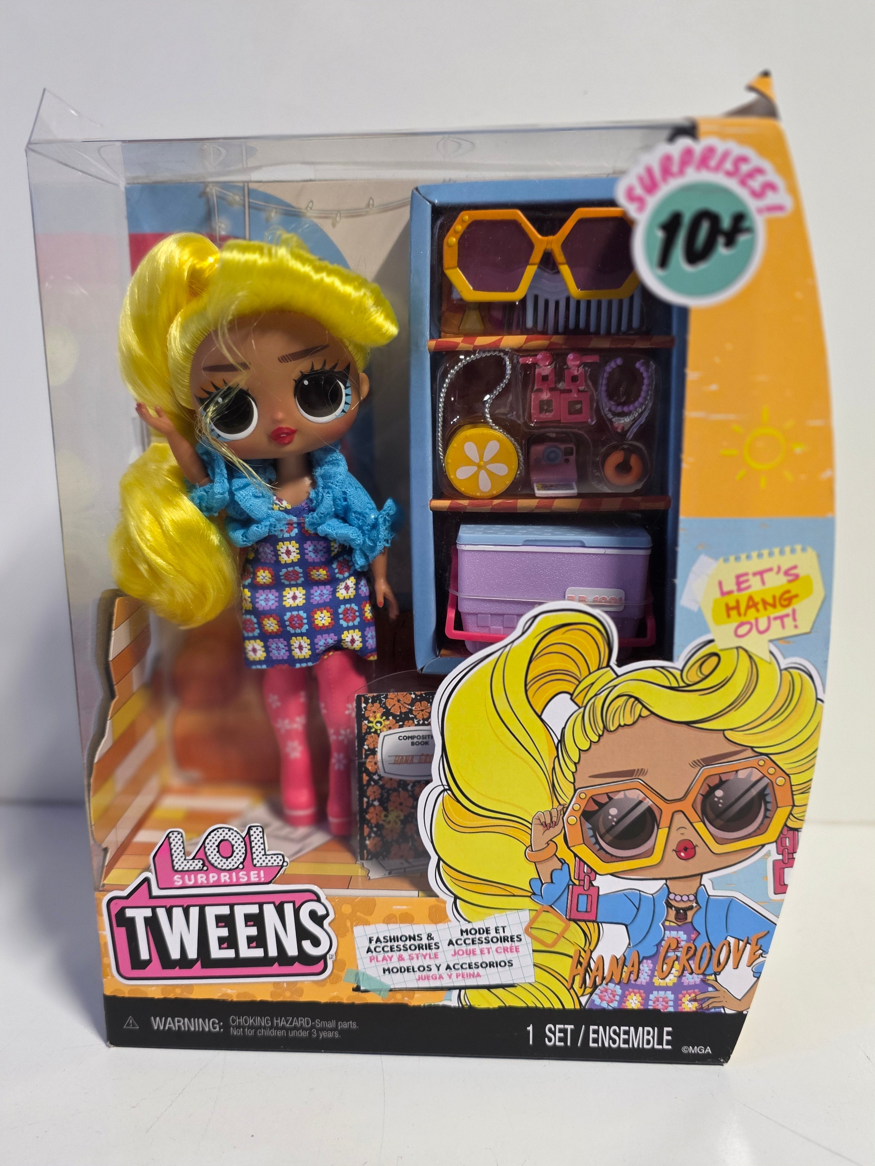 LOL Surprise Tweens Fana Groove Collectible Fashion Doll Set With Accessories