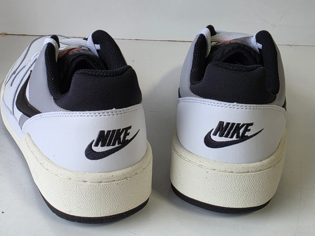 Nike Full Force Lo White Black Pewter Sail Mens Size 10 Casual Athletic Sneakers