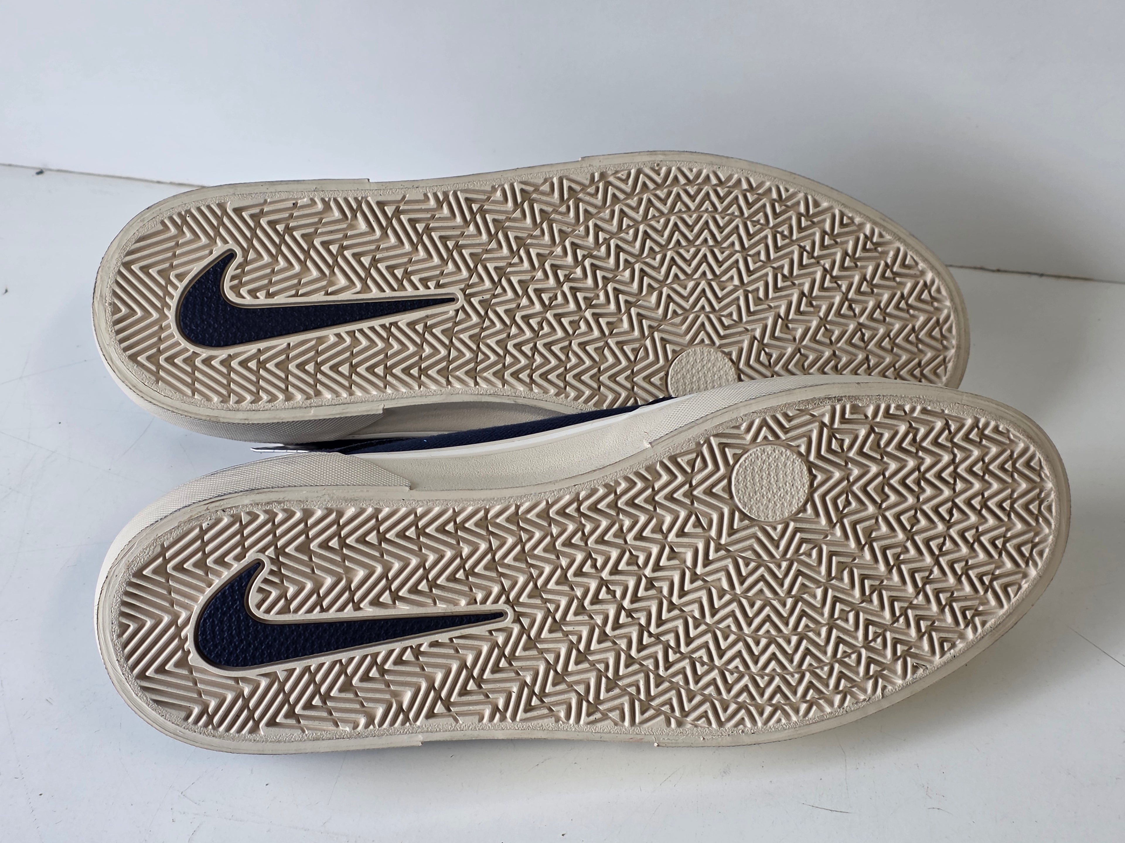 Nike SB Malor Navy Leather Sample Skate Shoes Prototype Men’s Size M9