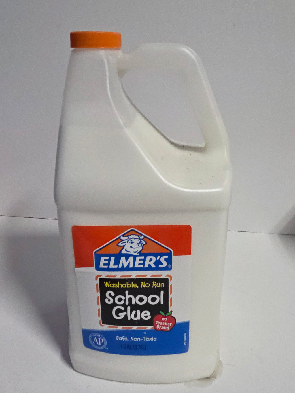 Elmer’s Gallon School Glue White Washable Non-Toxic Classroom Art Supply Bottle