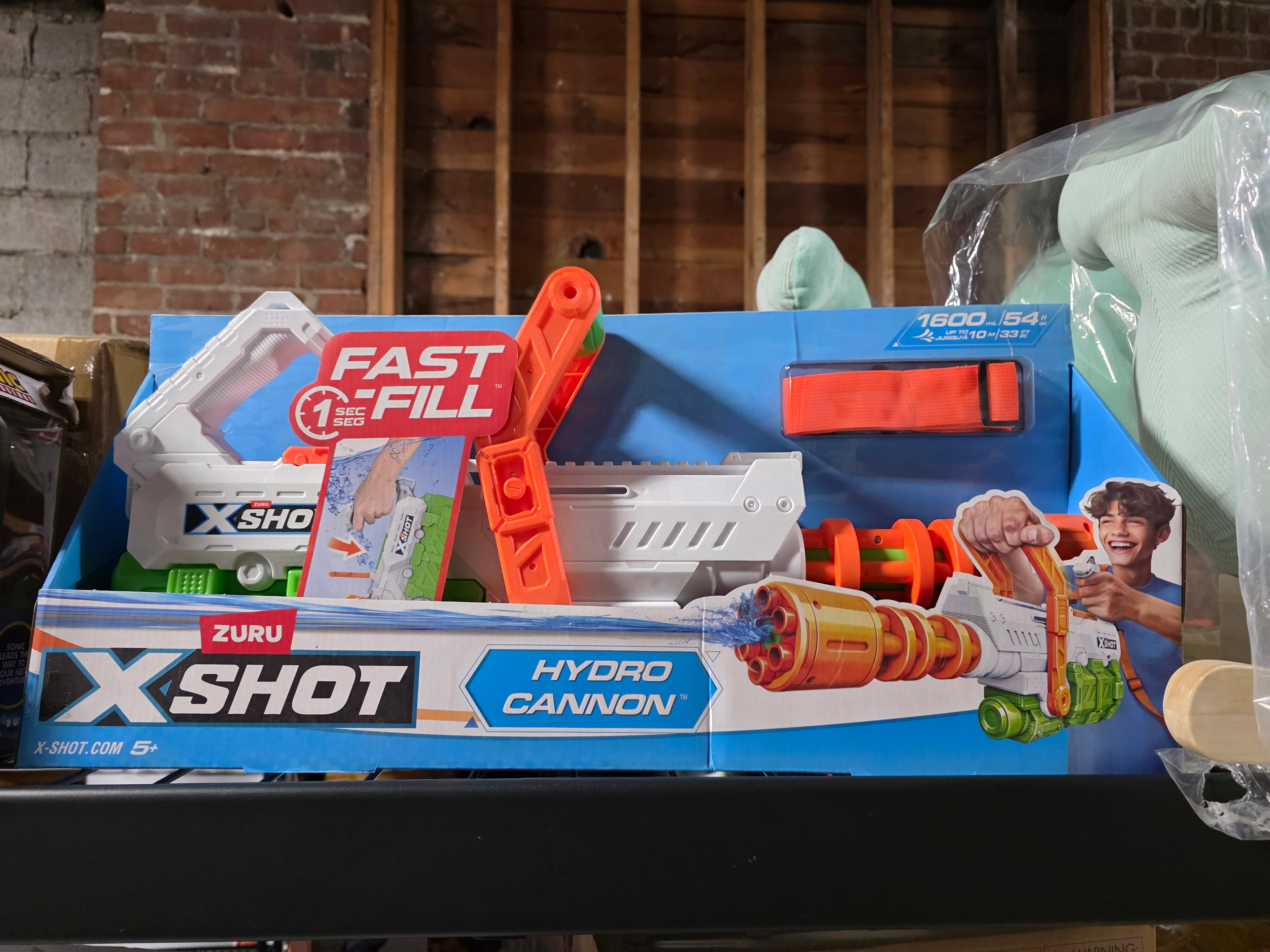 Zuru X-Shot Hydro Cannon Fast Fill Water Blaster Kids Outdoor Soaker Toy High Capacity