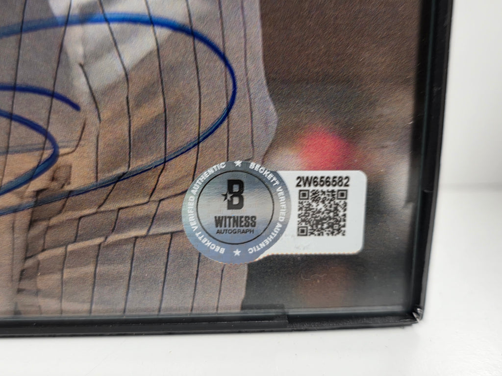 Frank Thomas Sammy Sosa Dual Signed Framed Baseball Photo Beckett Witnessed Display