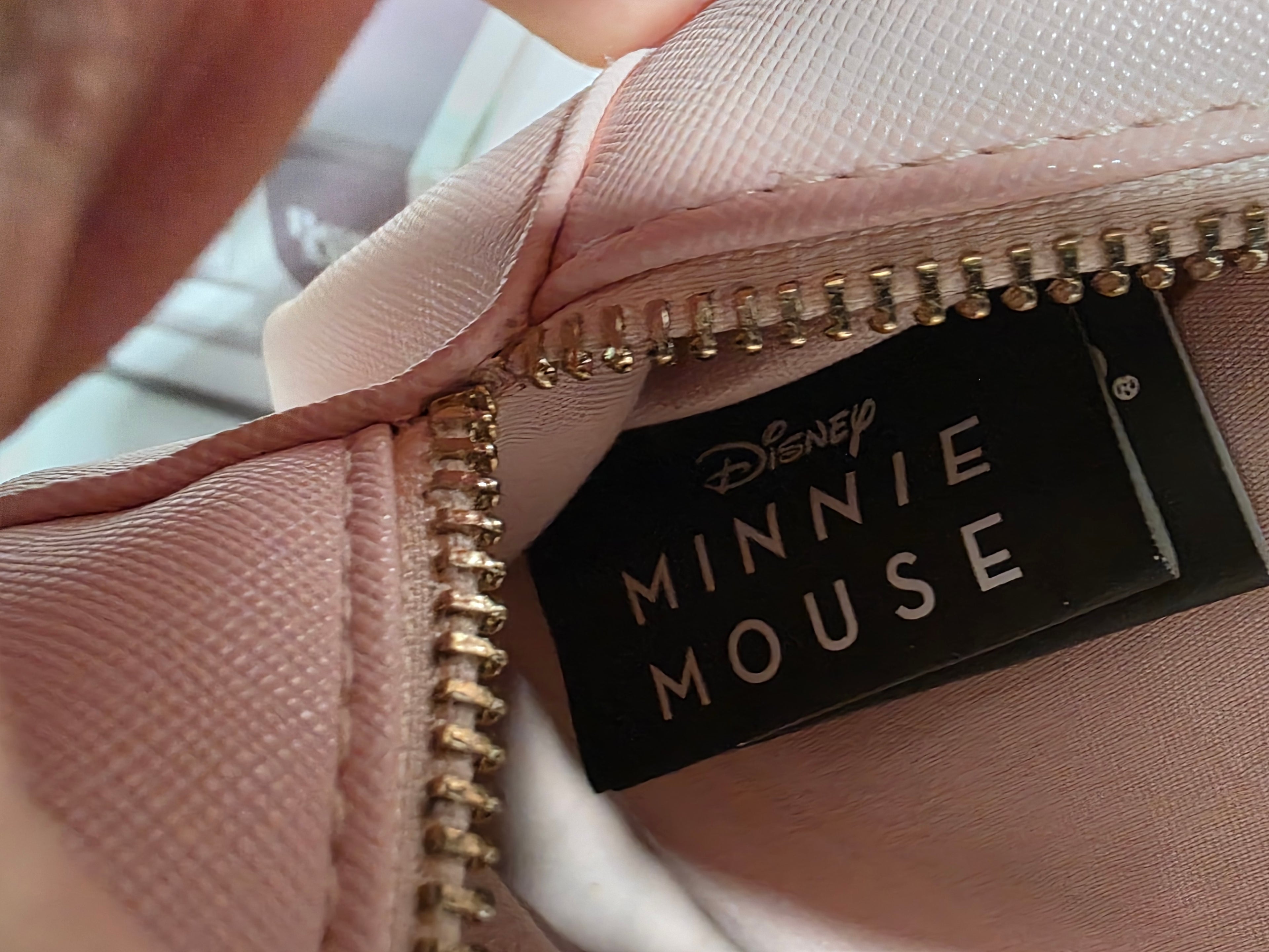 Disney Minnie Mouse Pink Mini Backpack Faux Leather Small Daypack Bag Collectible