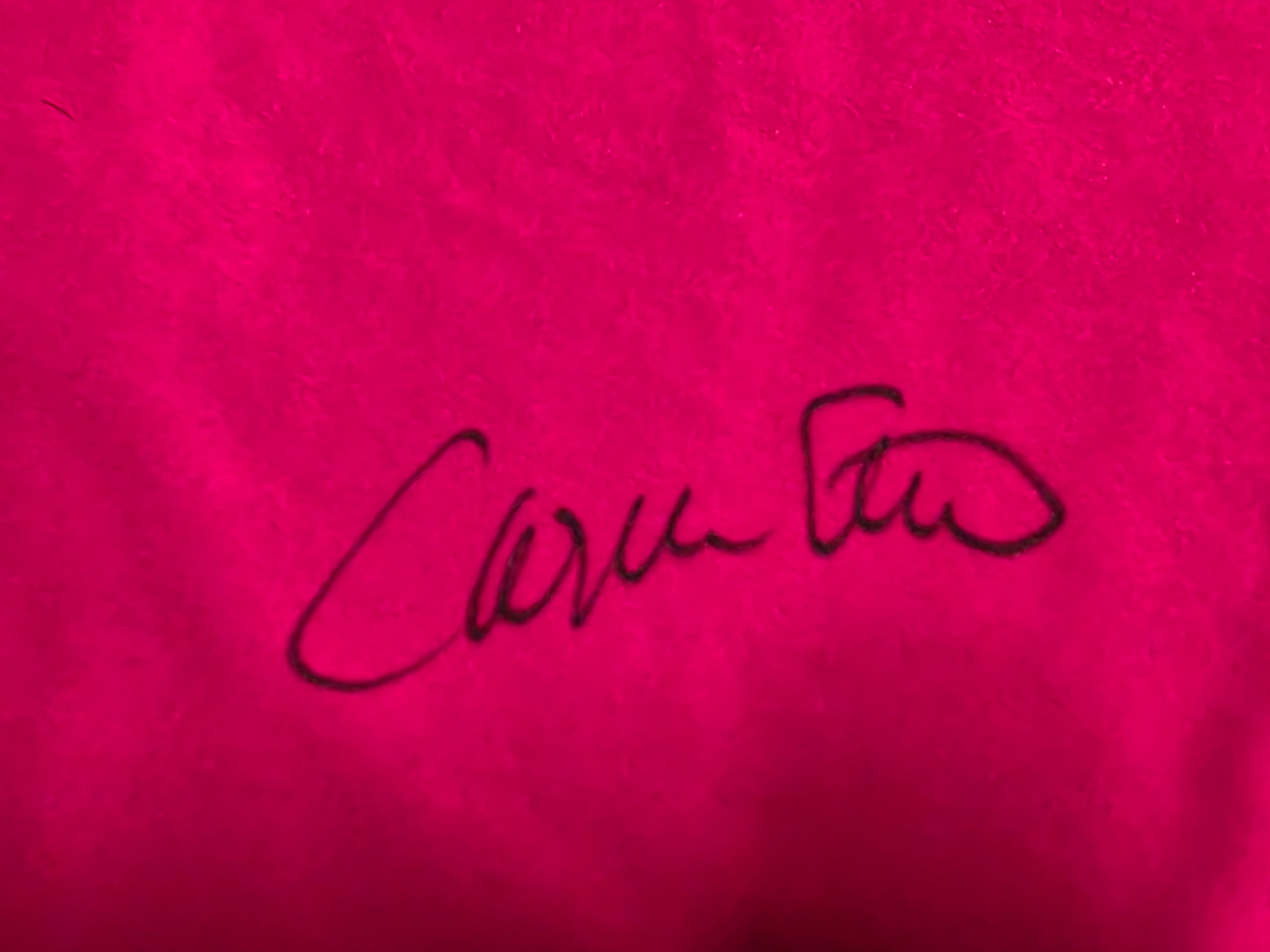 Vintage Signed Carmen Electra Baywatch Lifeguard Swimsuit One Piece Autograph
