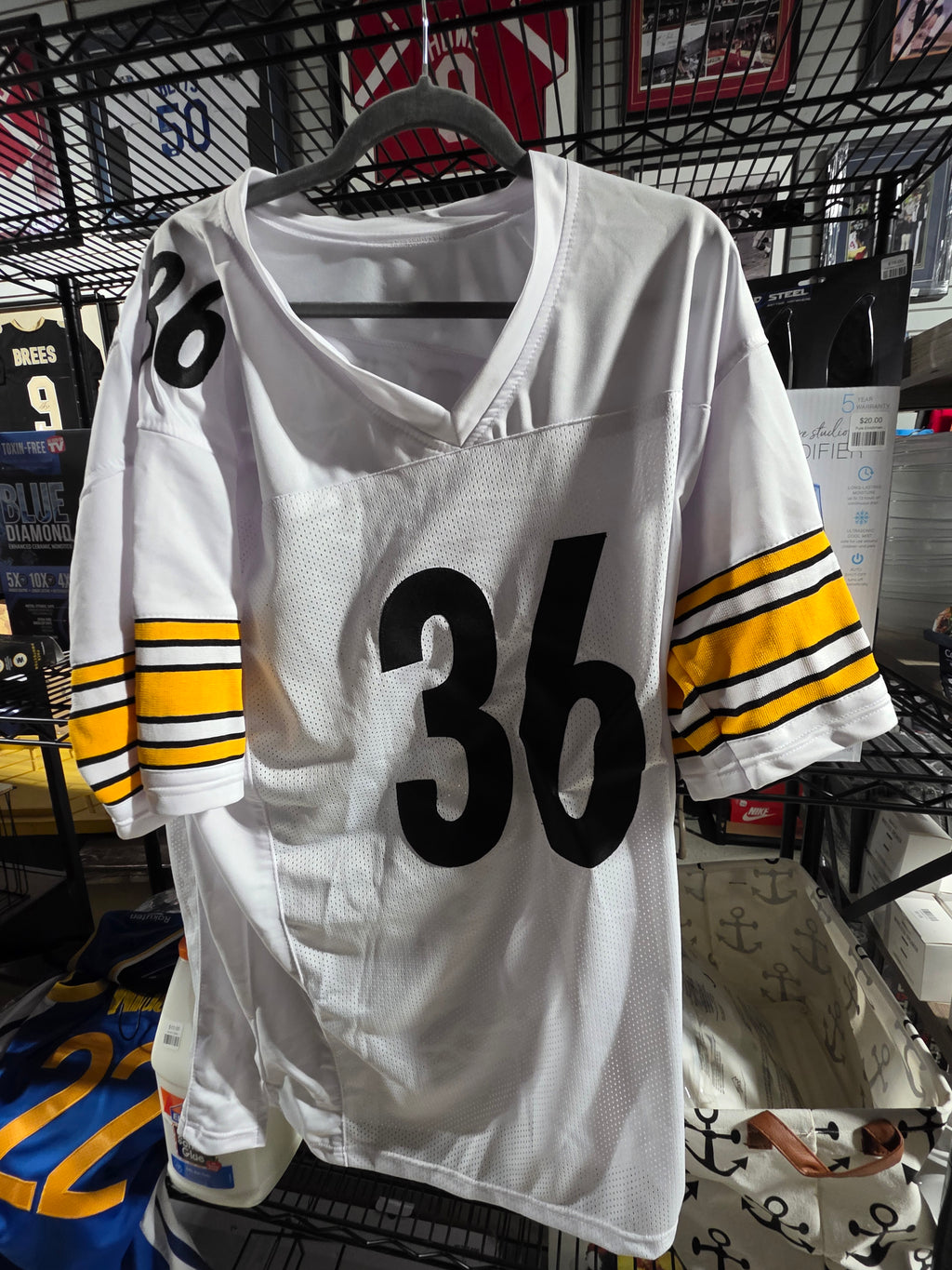 Pittsburgh Steelers Jerome Bettis 36 Football Jersey XL Collectible Apparel