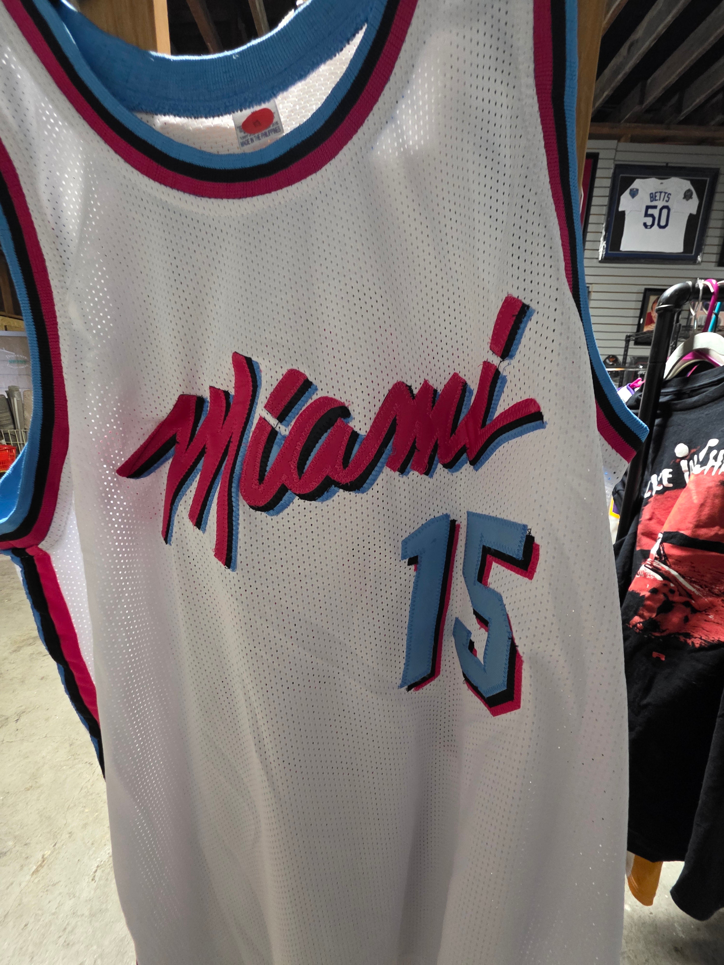 Vintage Mario Chalmers Miami Heat Basketball Jersey Signed Auto Beckett COA