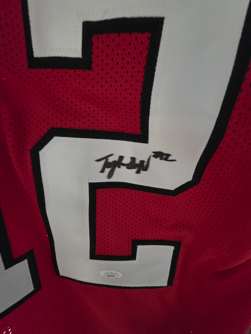 Tyler Shough Louisville Cardinals Football Jersey Signed Autograph JSA COA