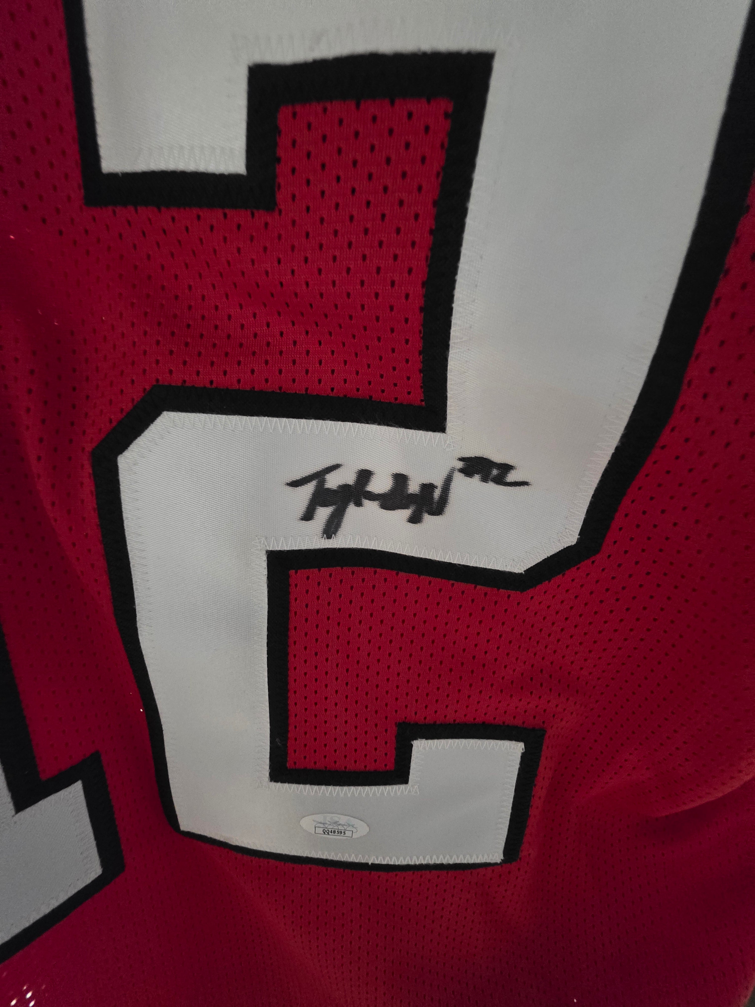 Tyler Shough Louisville Cardinals Football Jersey Signed Autograph JSA COA