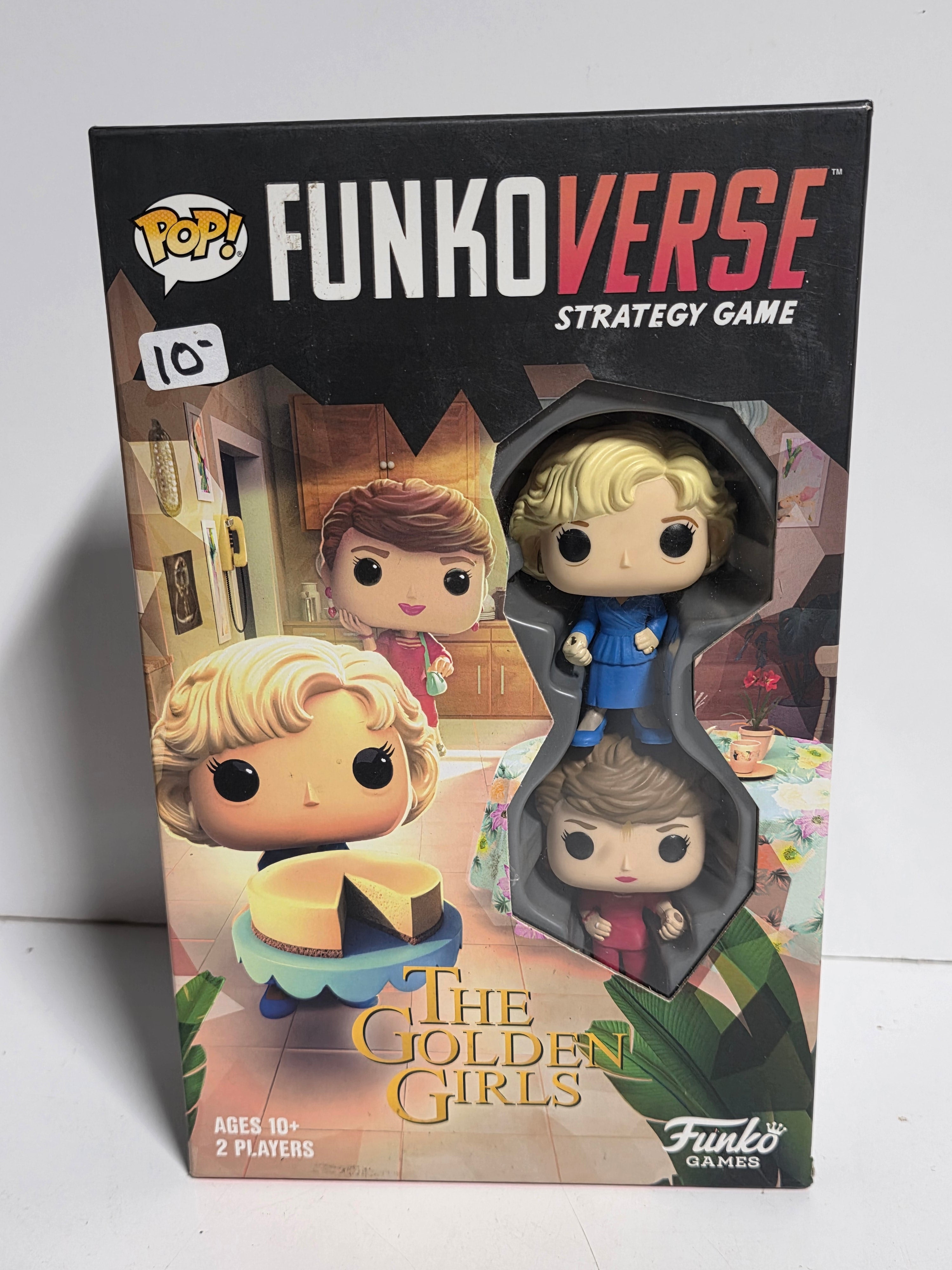 Funko Funkoverse Golden Girls Strategy Board Game Pop Vinyl Figures Set Toy