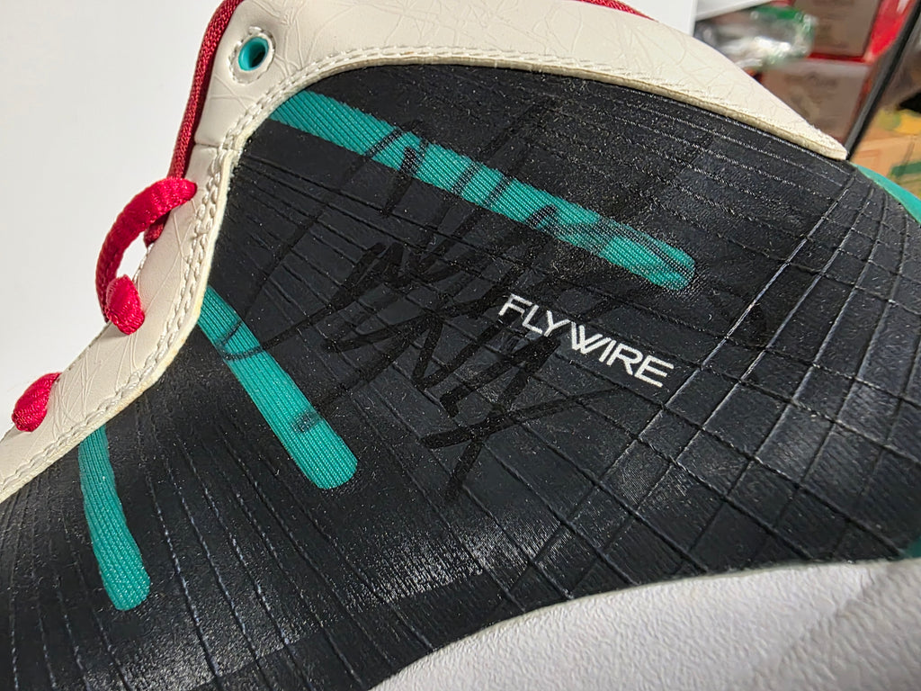 Autograph NBA Nike Air Jordan Melo M7 Advance Signed Carmelo Anthony Shoe