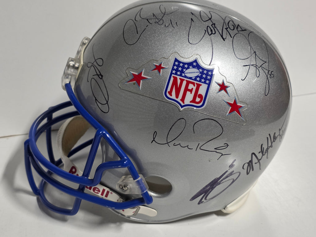 Riddell NFL Helmet Signed Autograph Matt Ryan Antonio Gates Derek Carr Multi