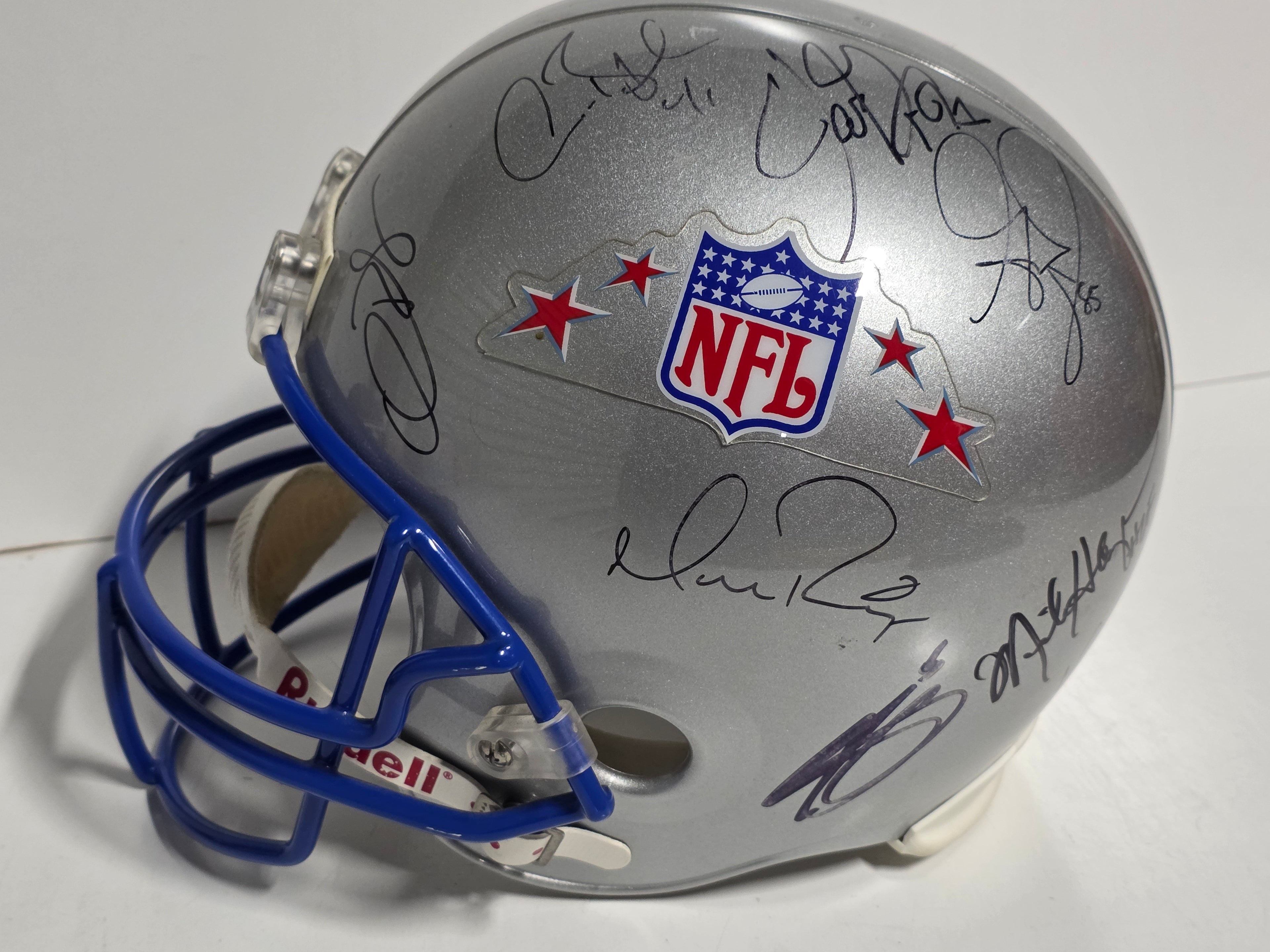 Riddell NFL Helmet Signed Autograph Matt Ryan Antonio Gates Derek Carr Multi